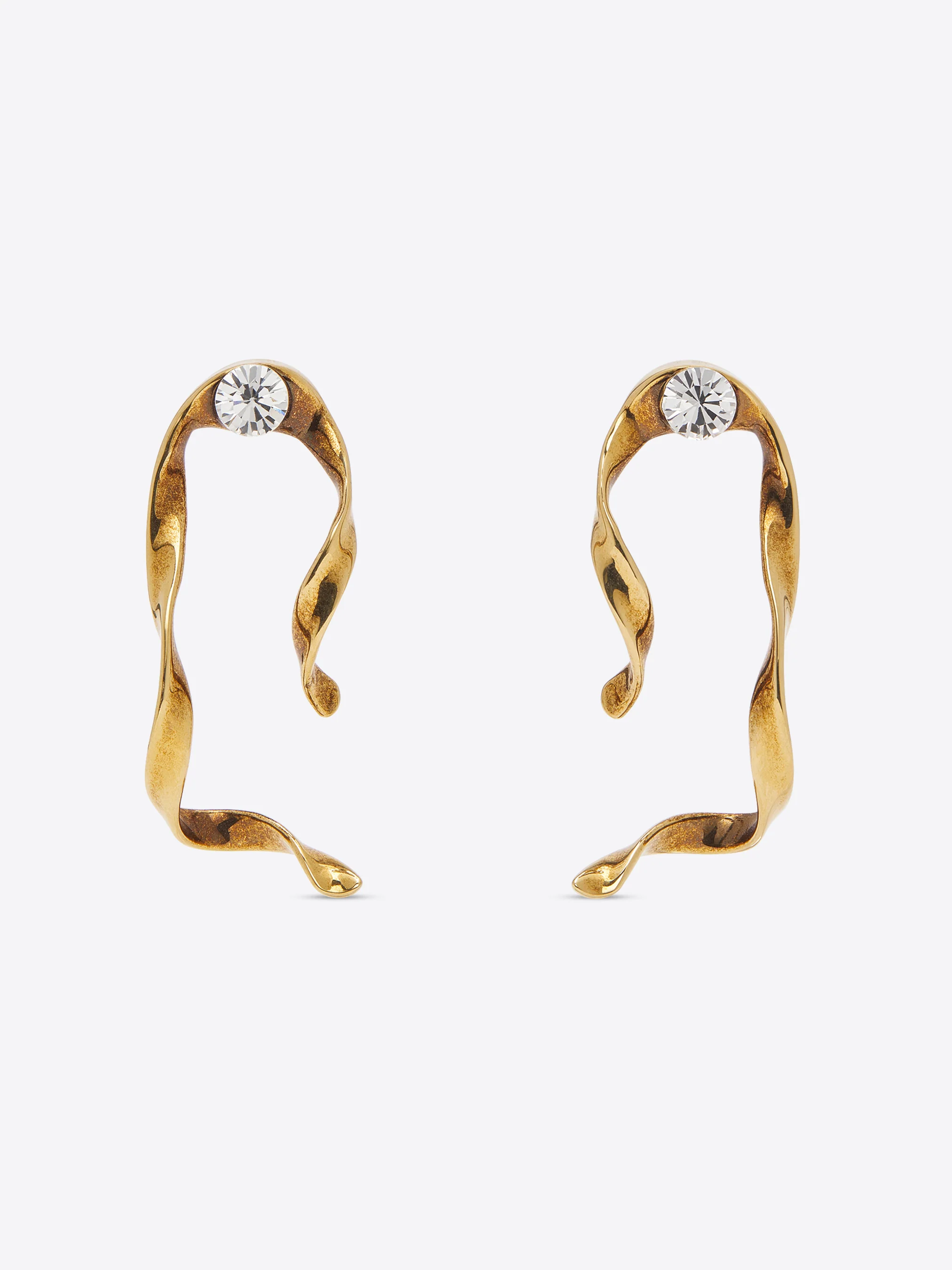 Wave stud earrings - Image 2