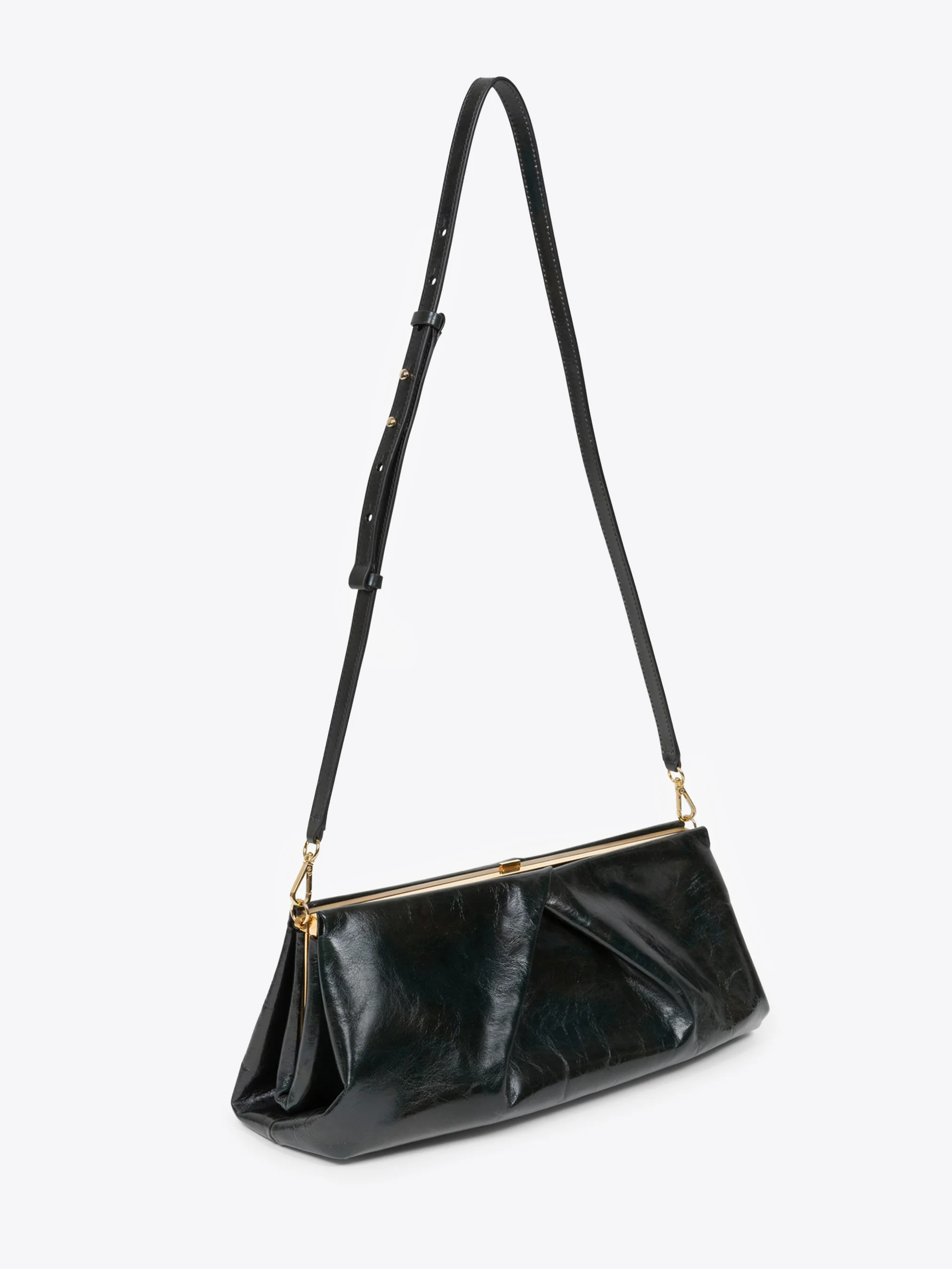 Large leather clutch - Image 3