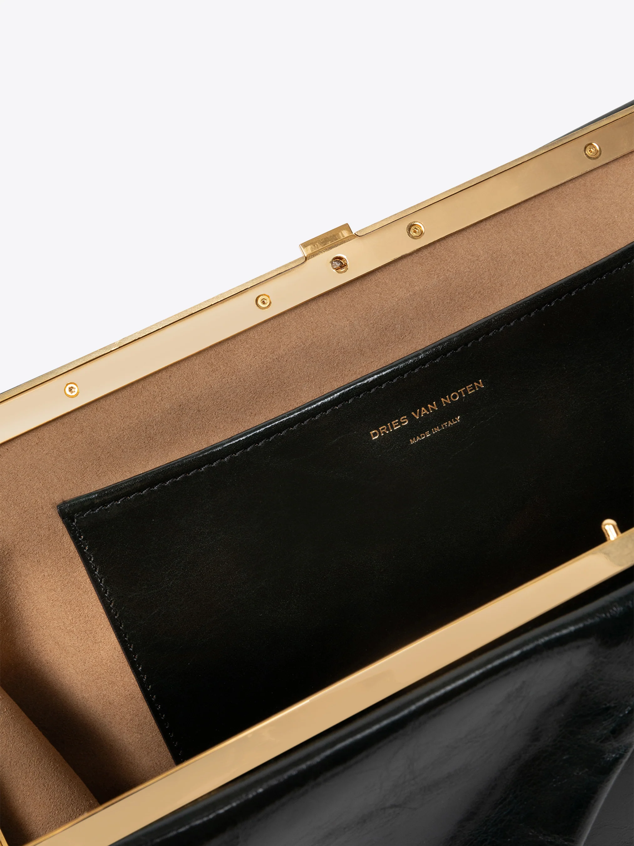 Large leather clutch - Image 5