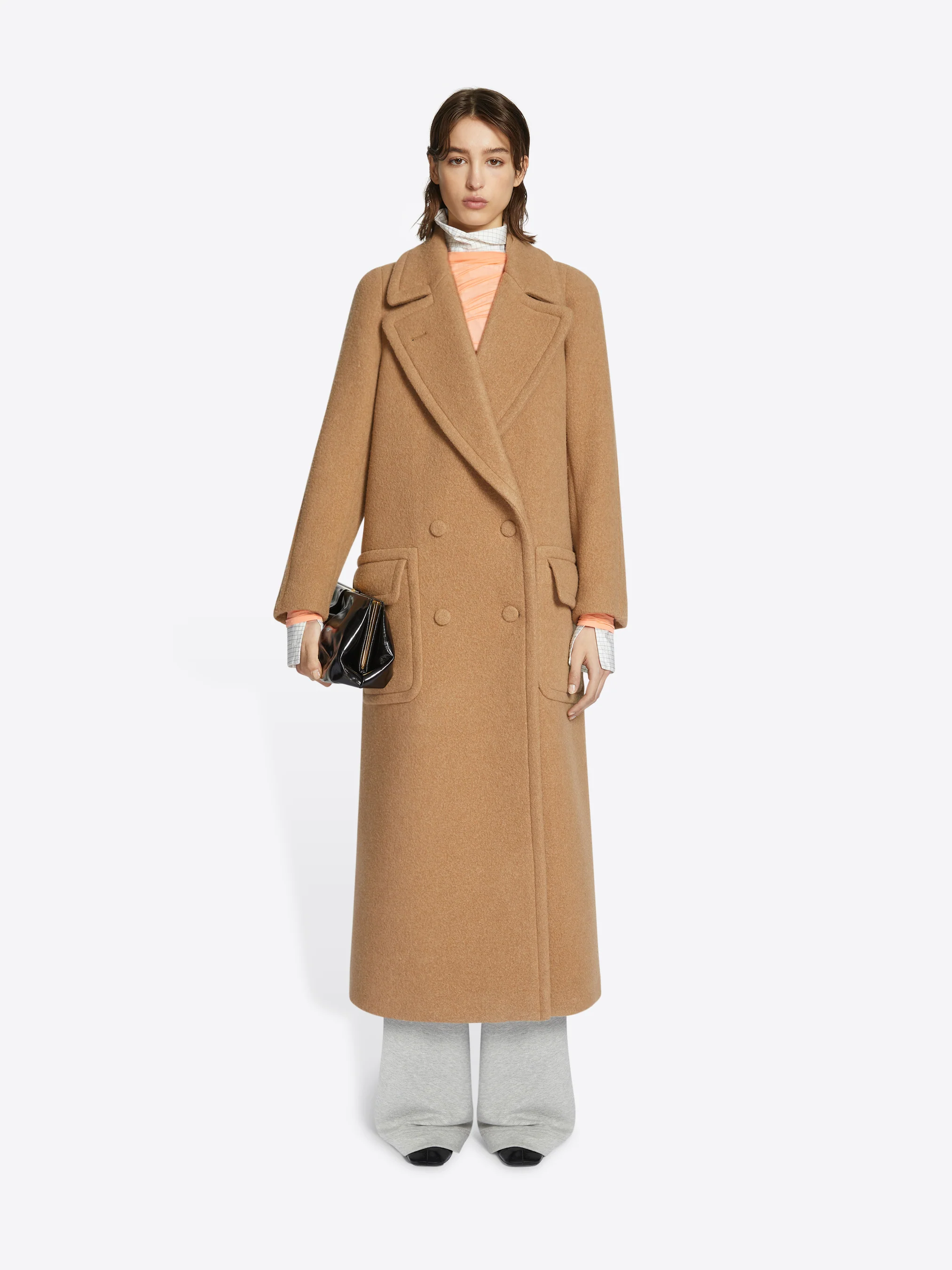 Large leather clutch - Image 6