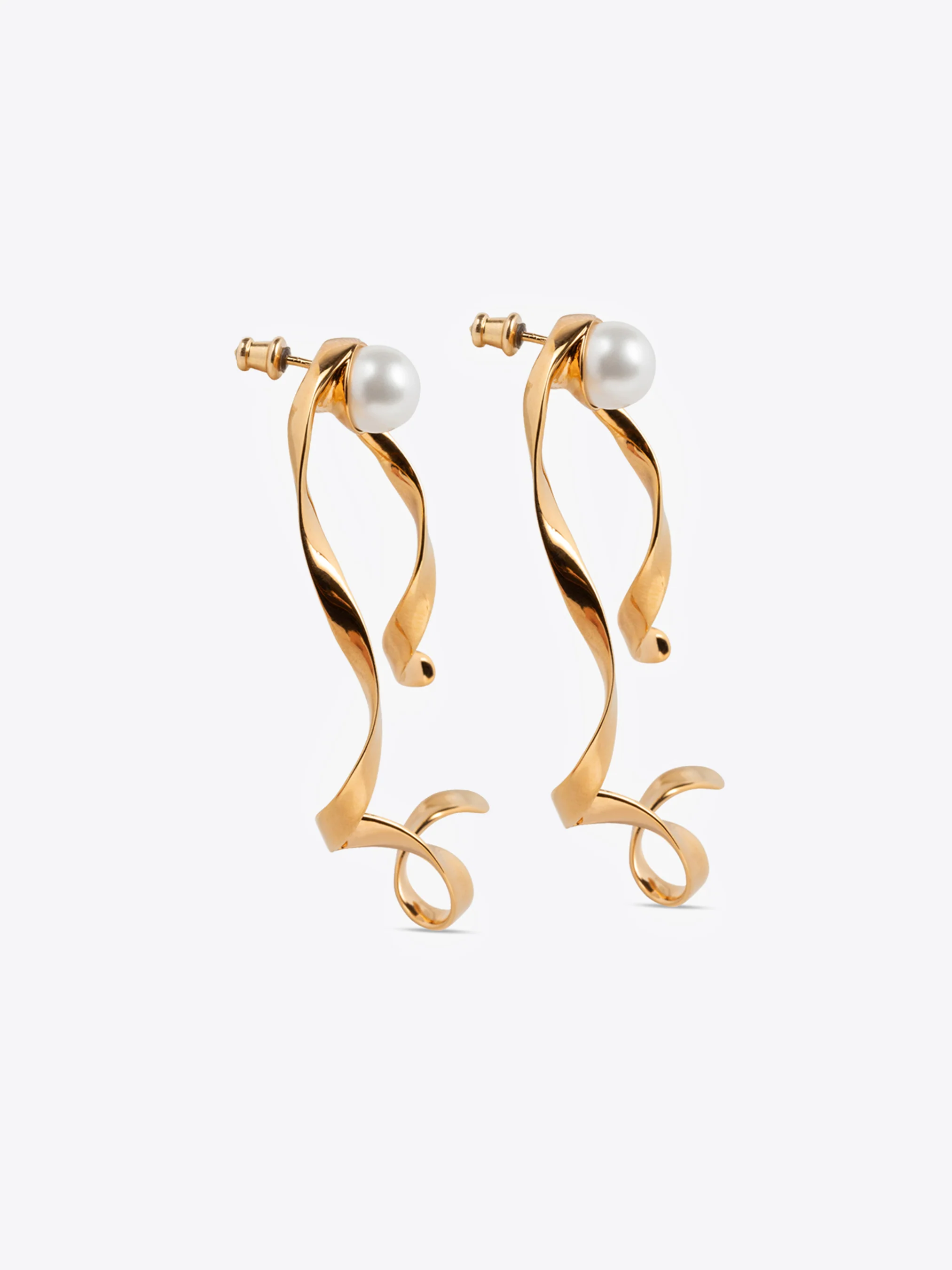 Wave stud earrings - Image 7