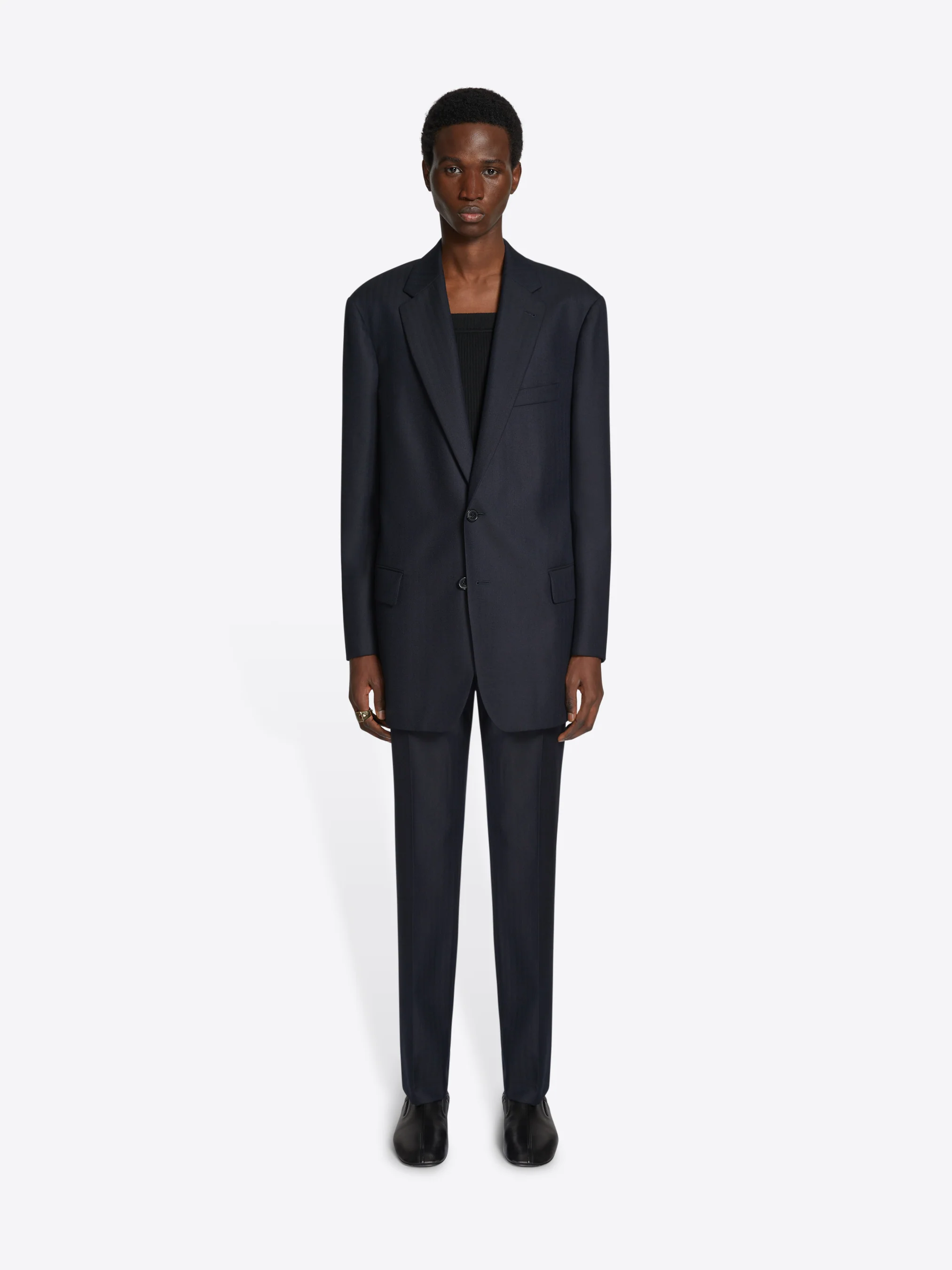 Wool slim fit pants - Image 2