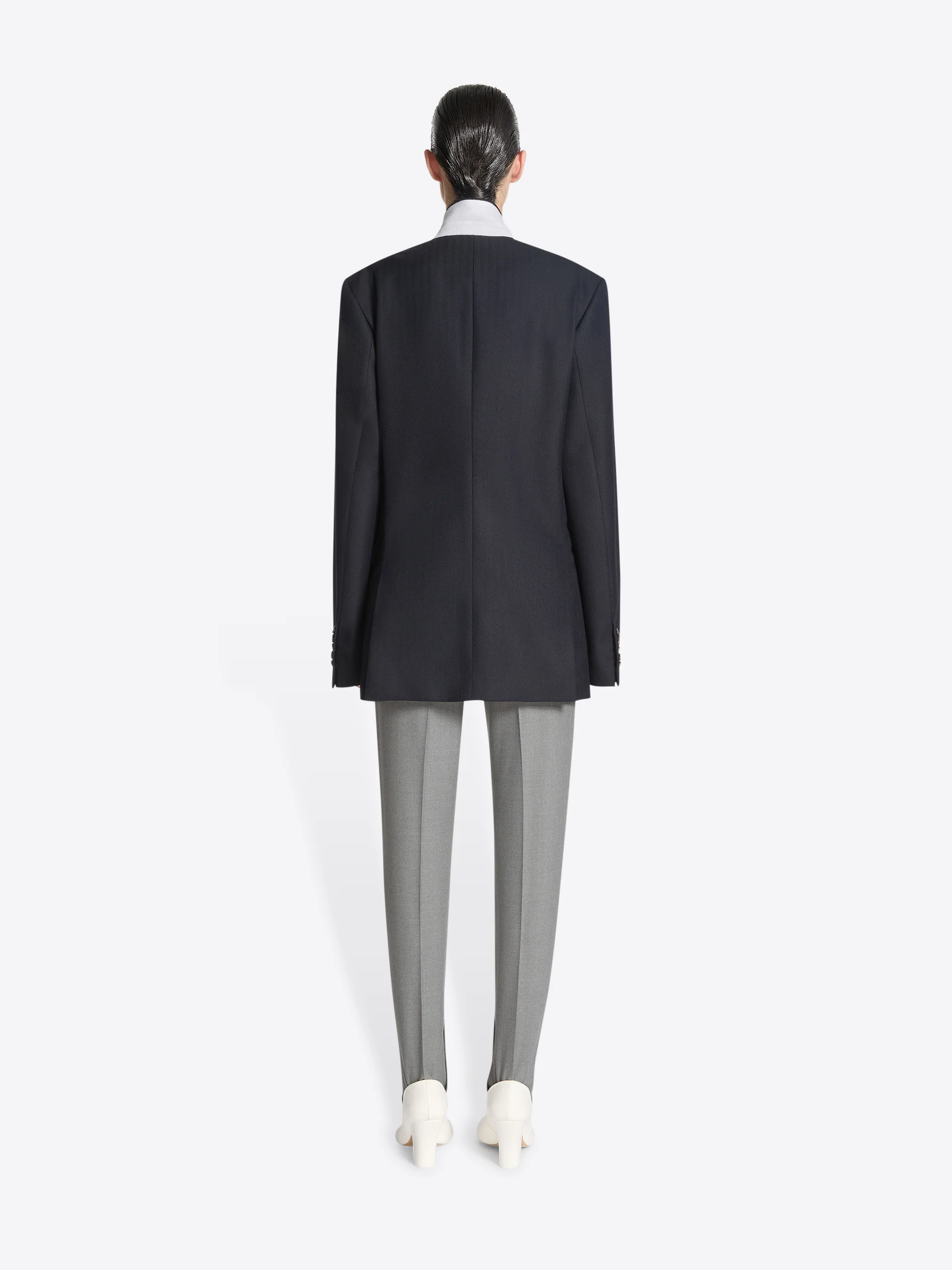 Oversized wool blazer - Image 4