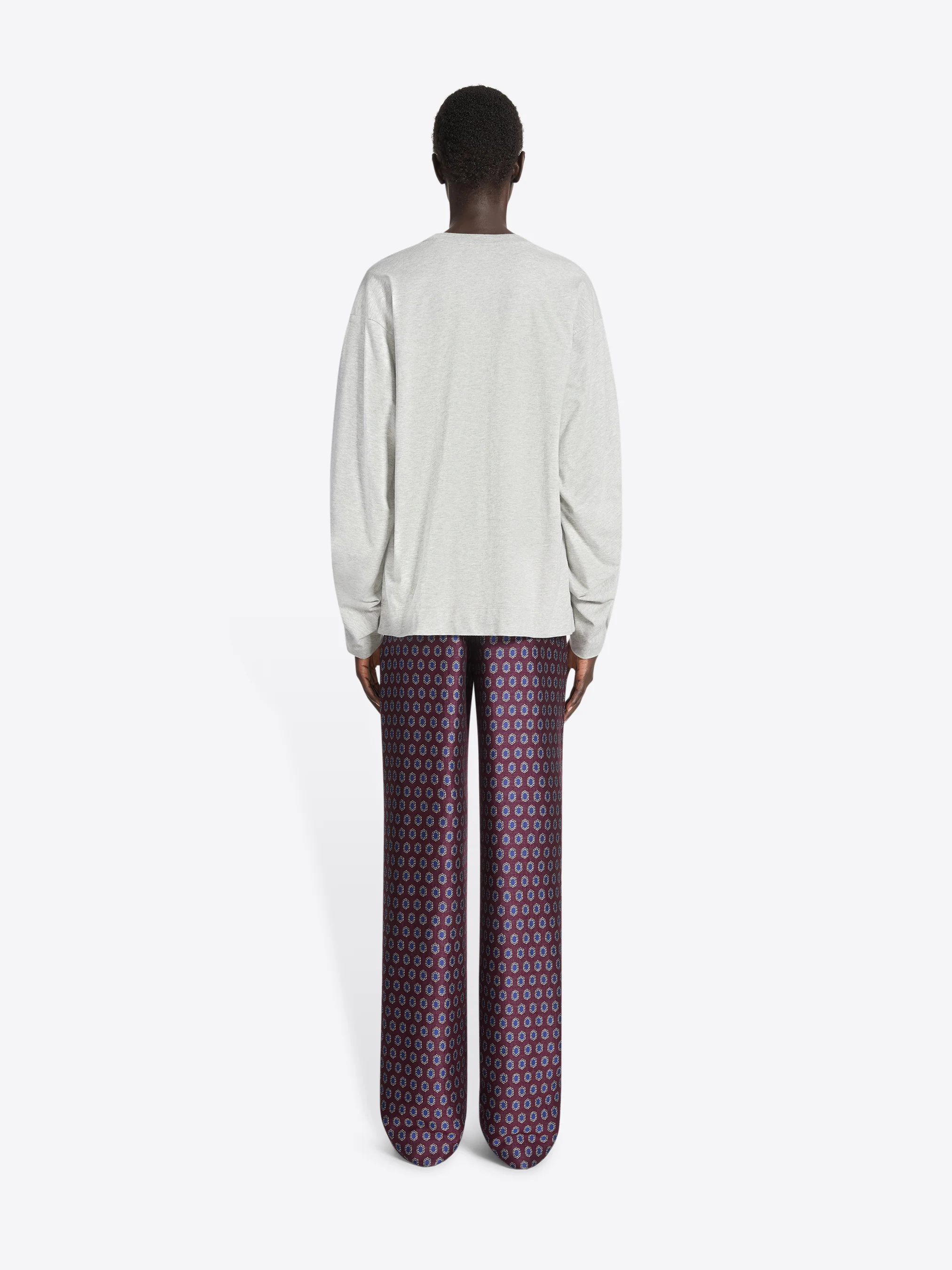 Pleated sleeves T-shirt - Image 4