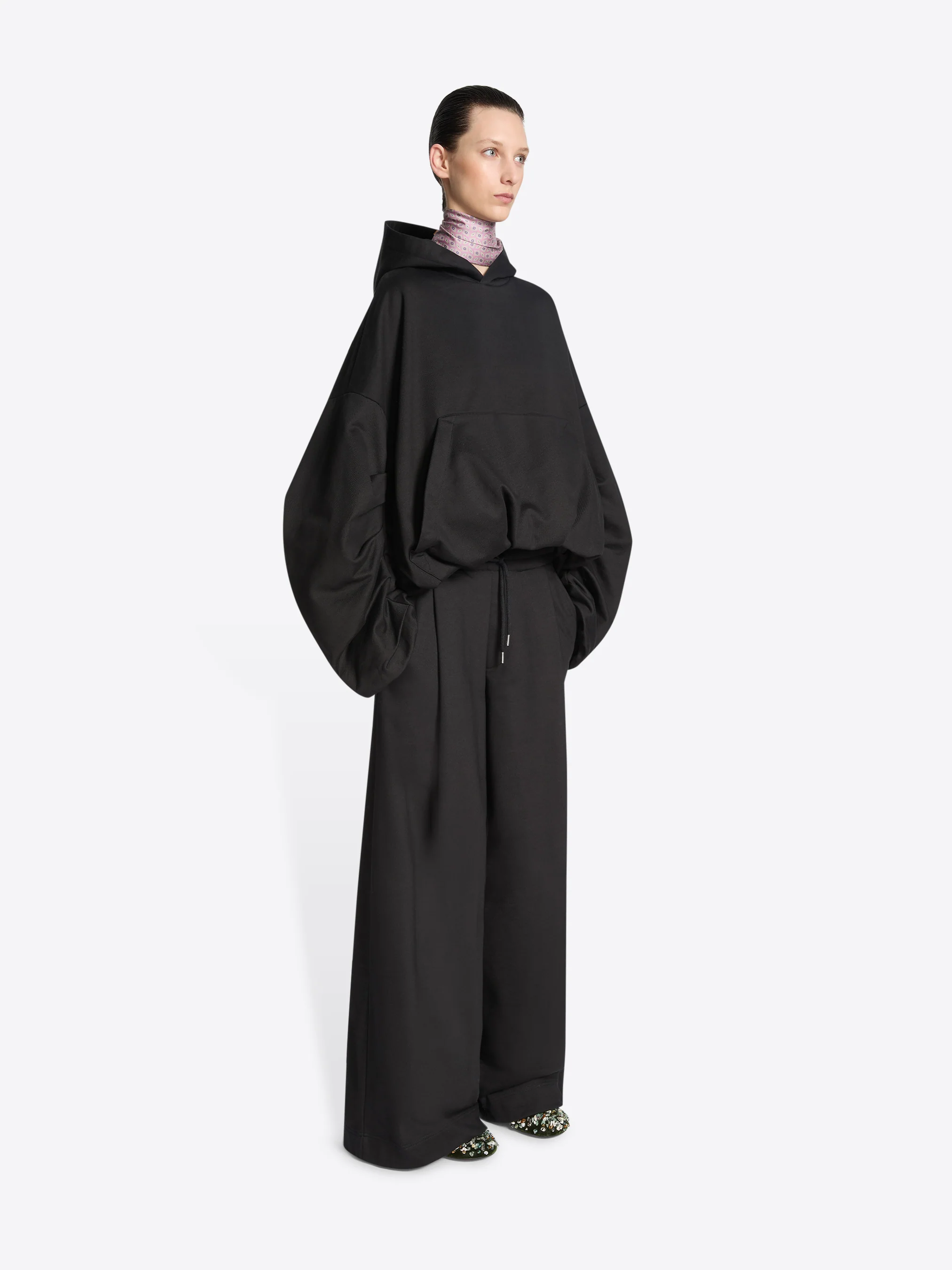 Draped hoodie - Image 3