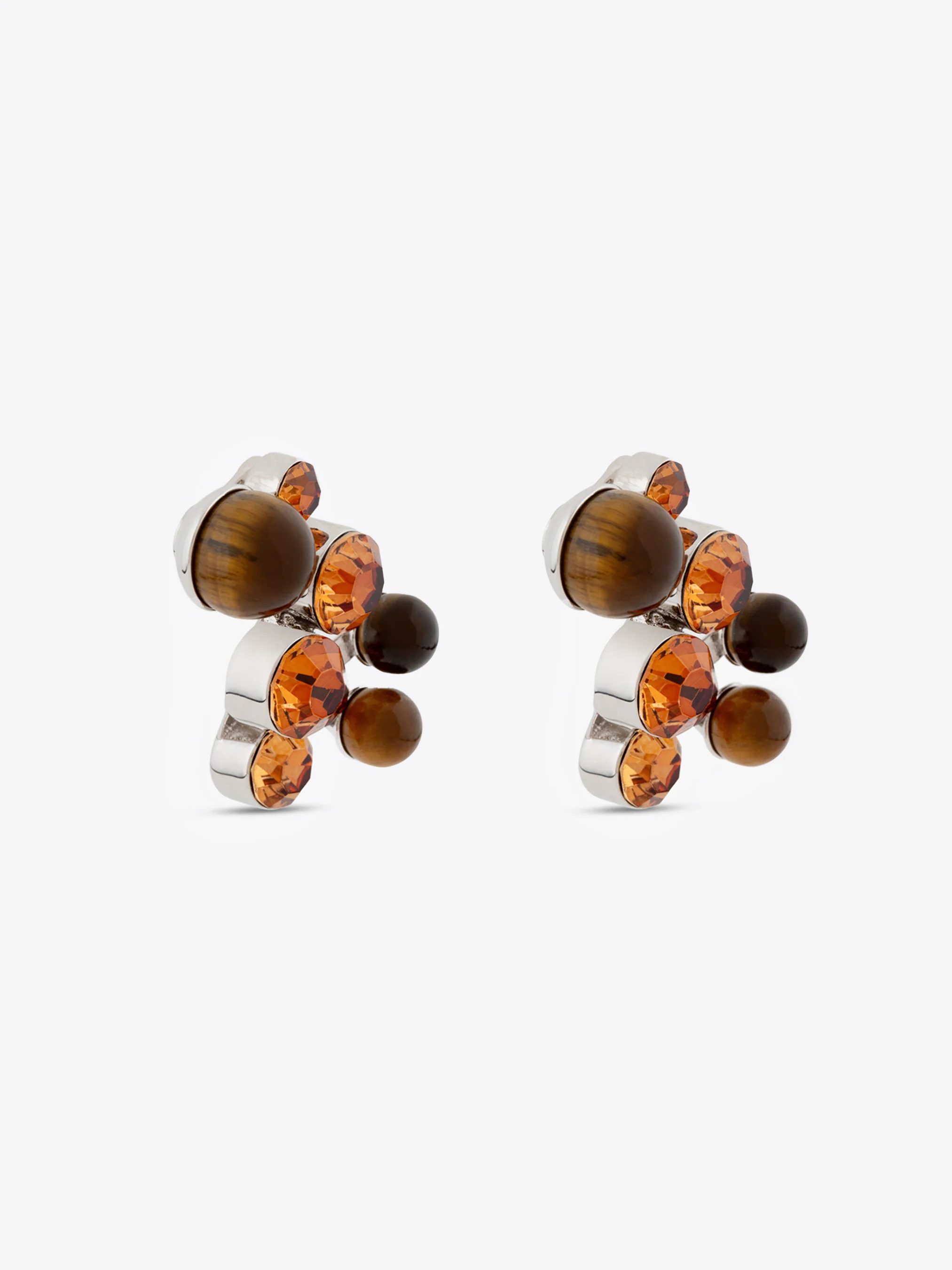 Stone pin earrings - Image 3