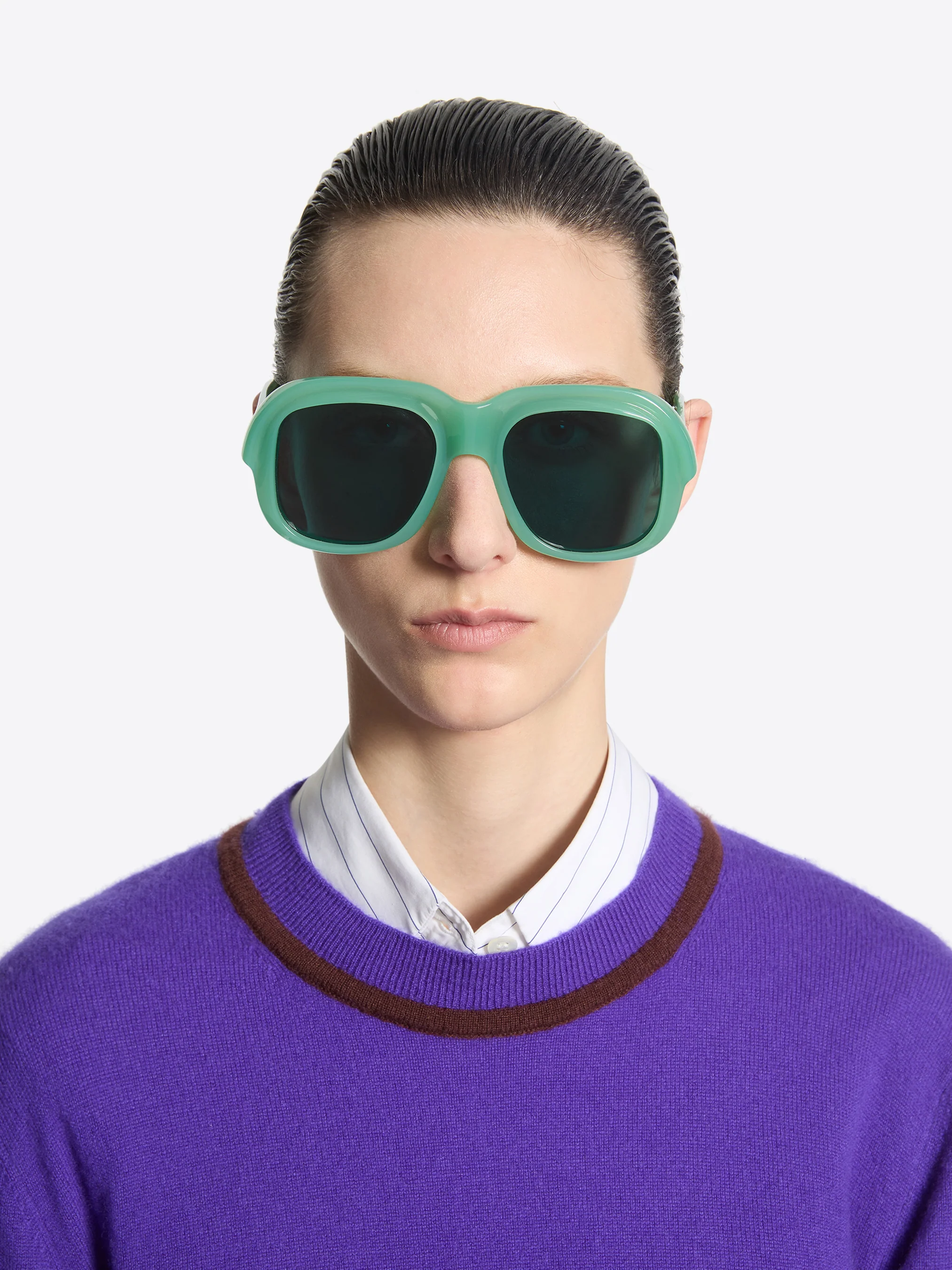 Oversized square sunglasses - Image 4