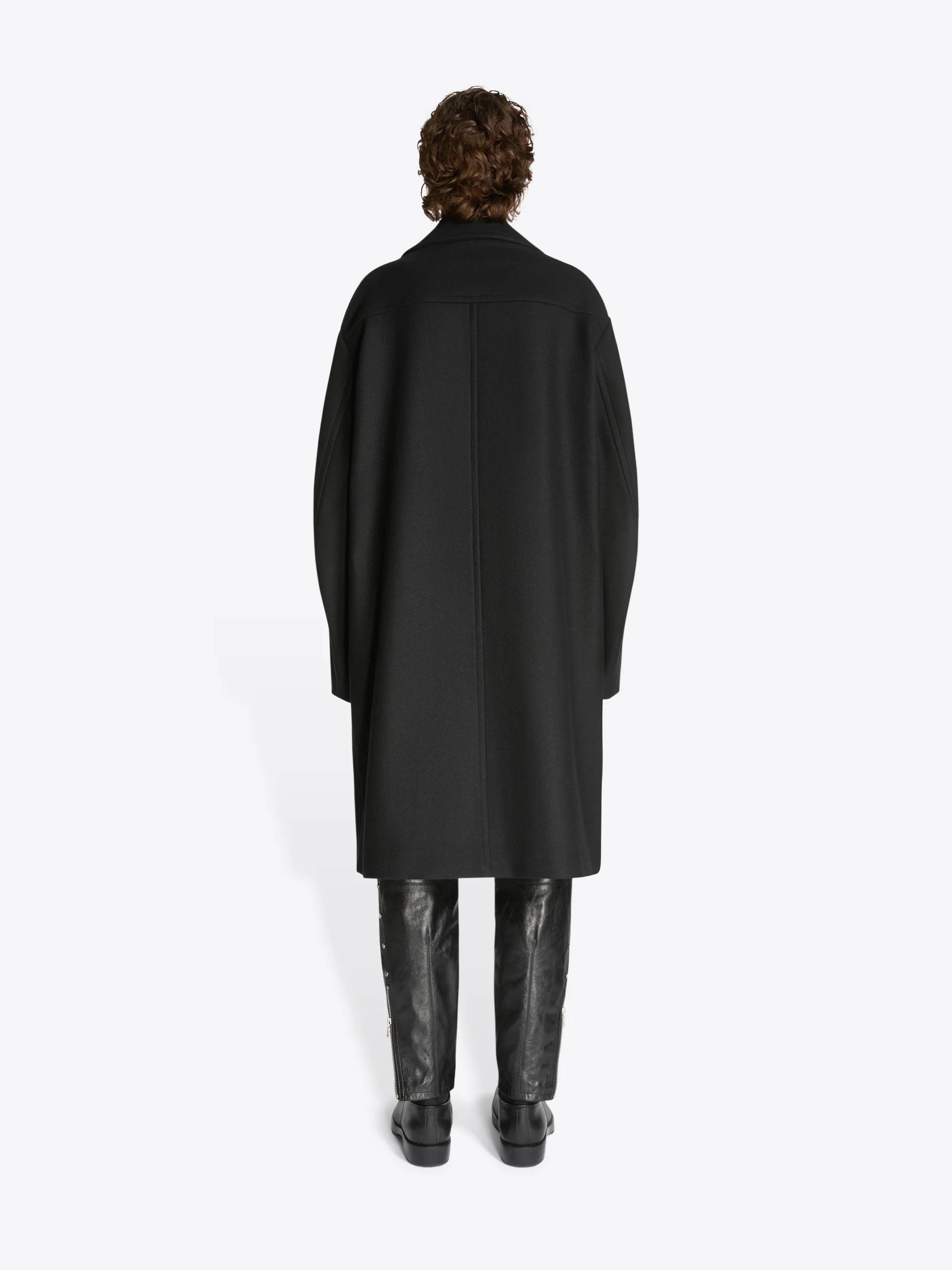 Wool caban coat - Image 4