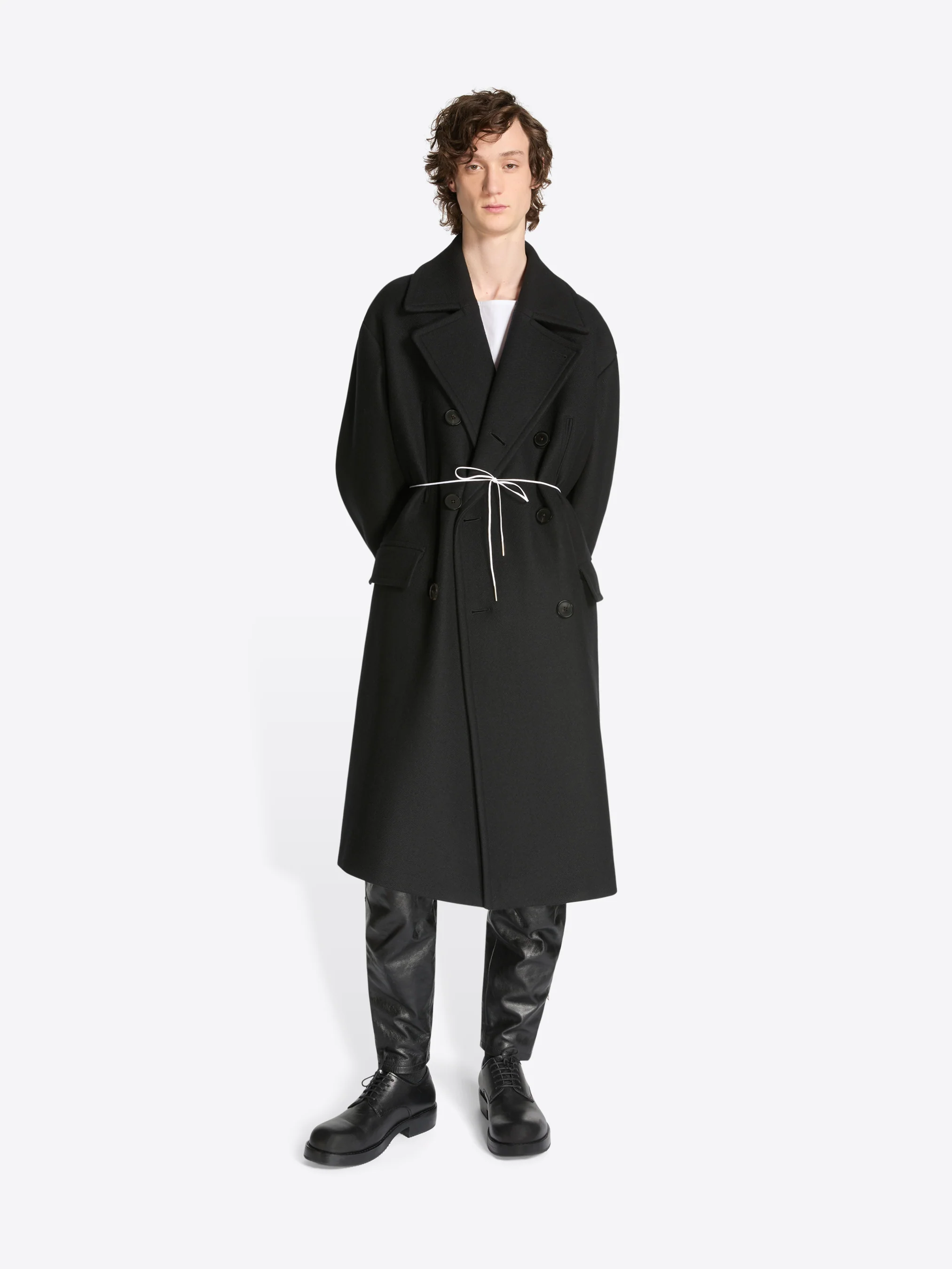 Wool caban coat - Image 5