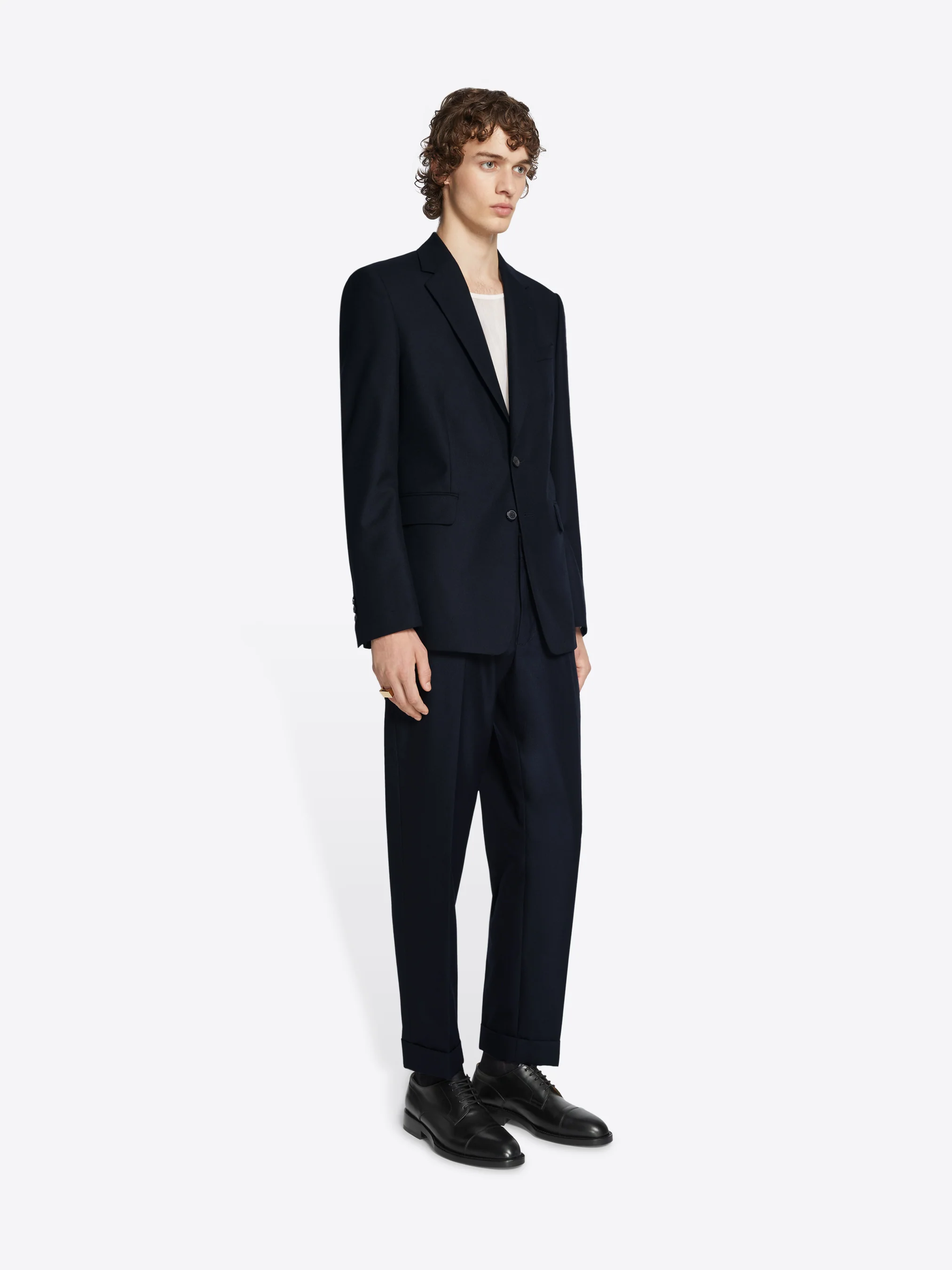 Slim fit wool blazer - Image 3