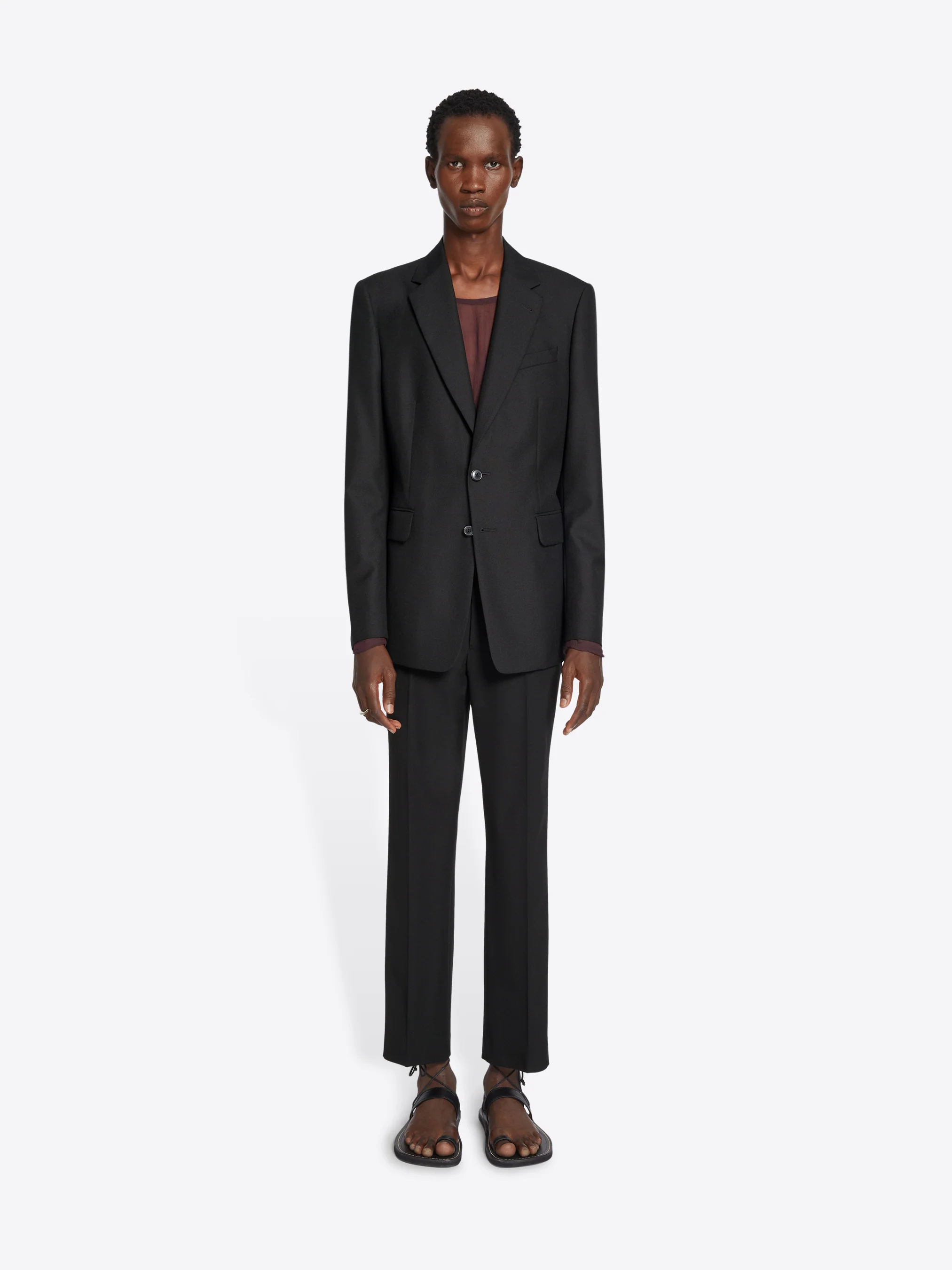 Slim fit wool blazer - Image 6