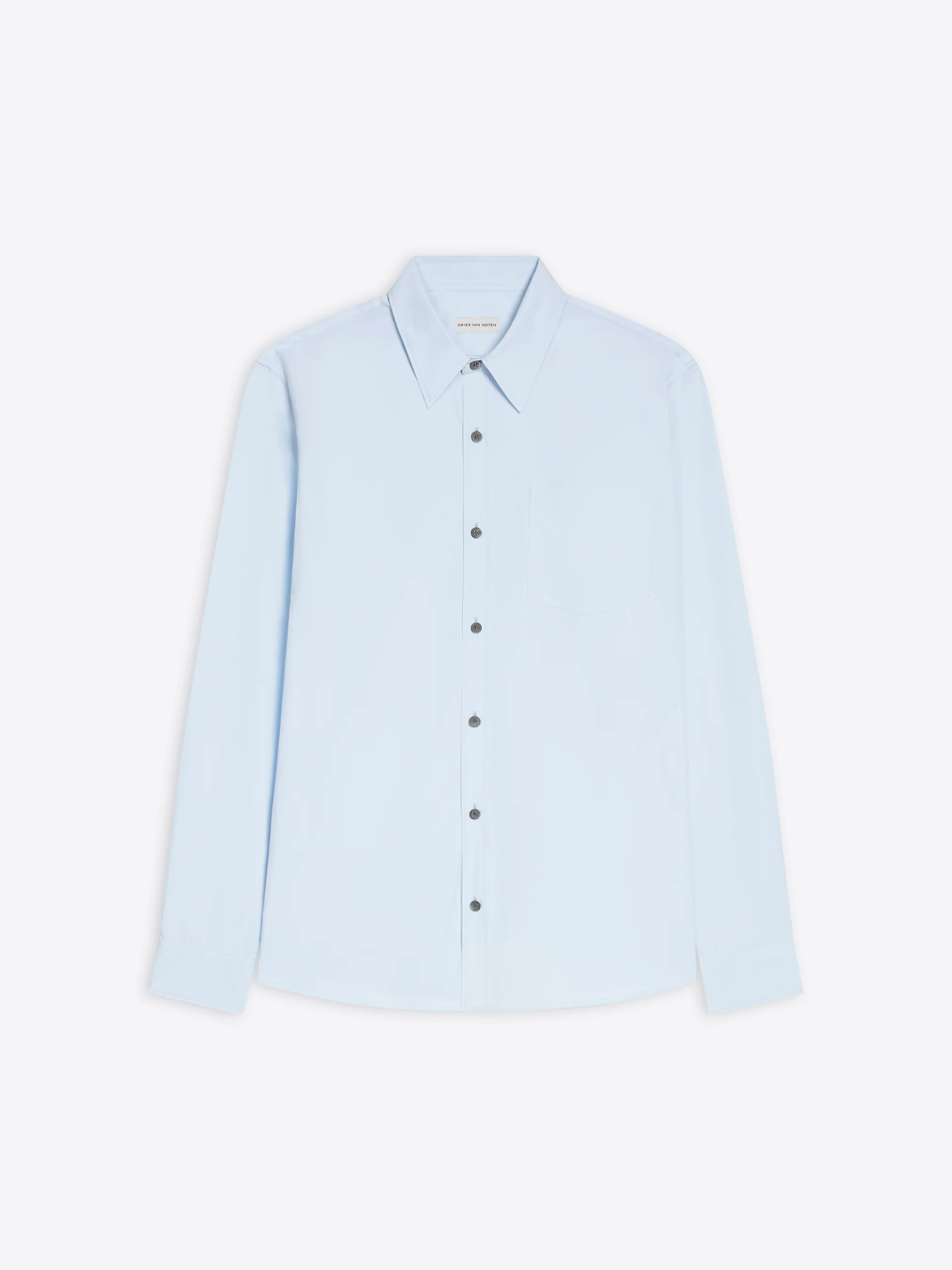 Fitted cotton shirt - Image 5