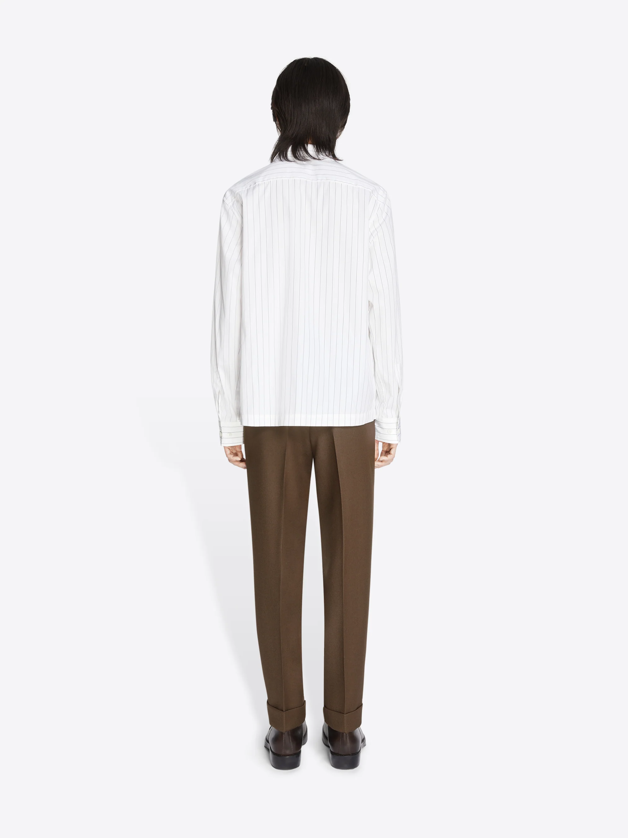 Cotton zip shirt - Image 4