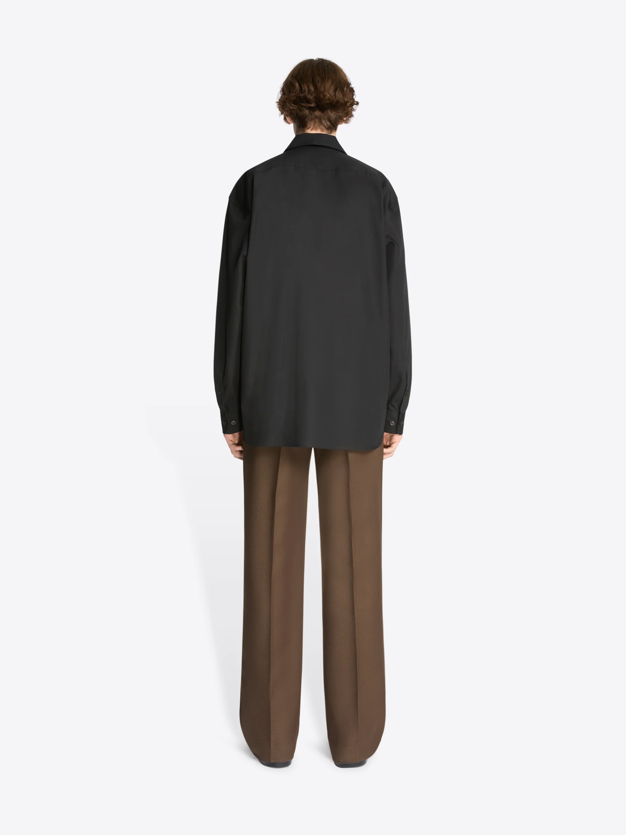 Cotton zipped shirt - Image 4