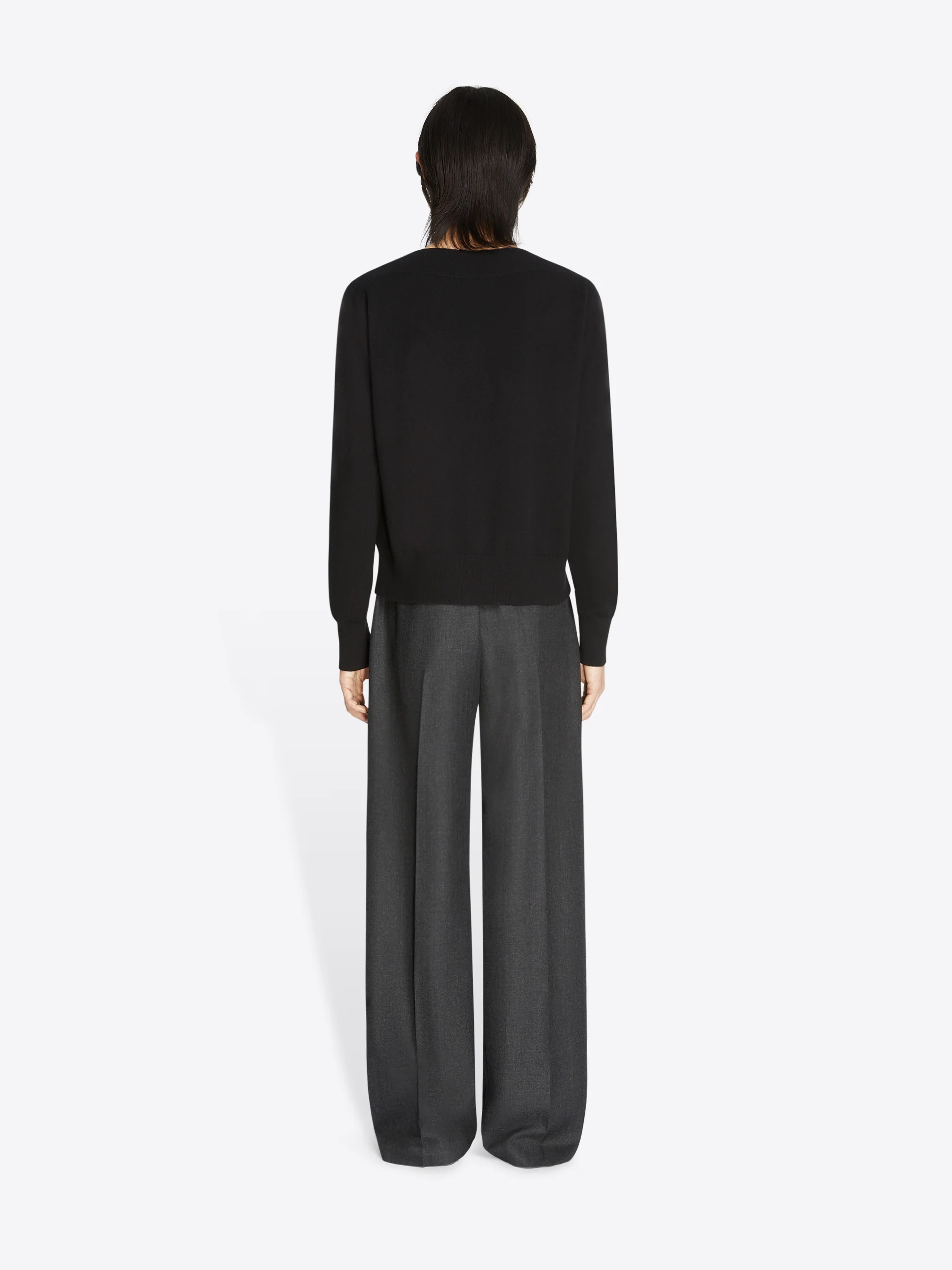 Straight wool pants - Image 4