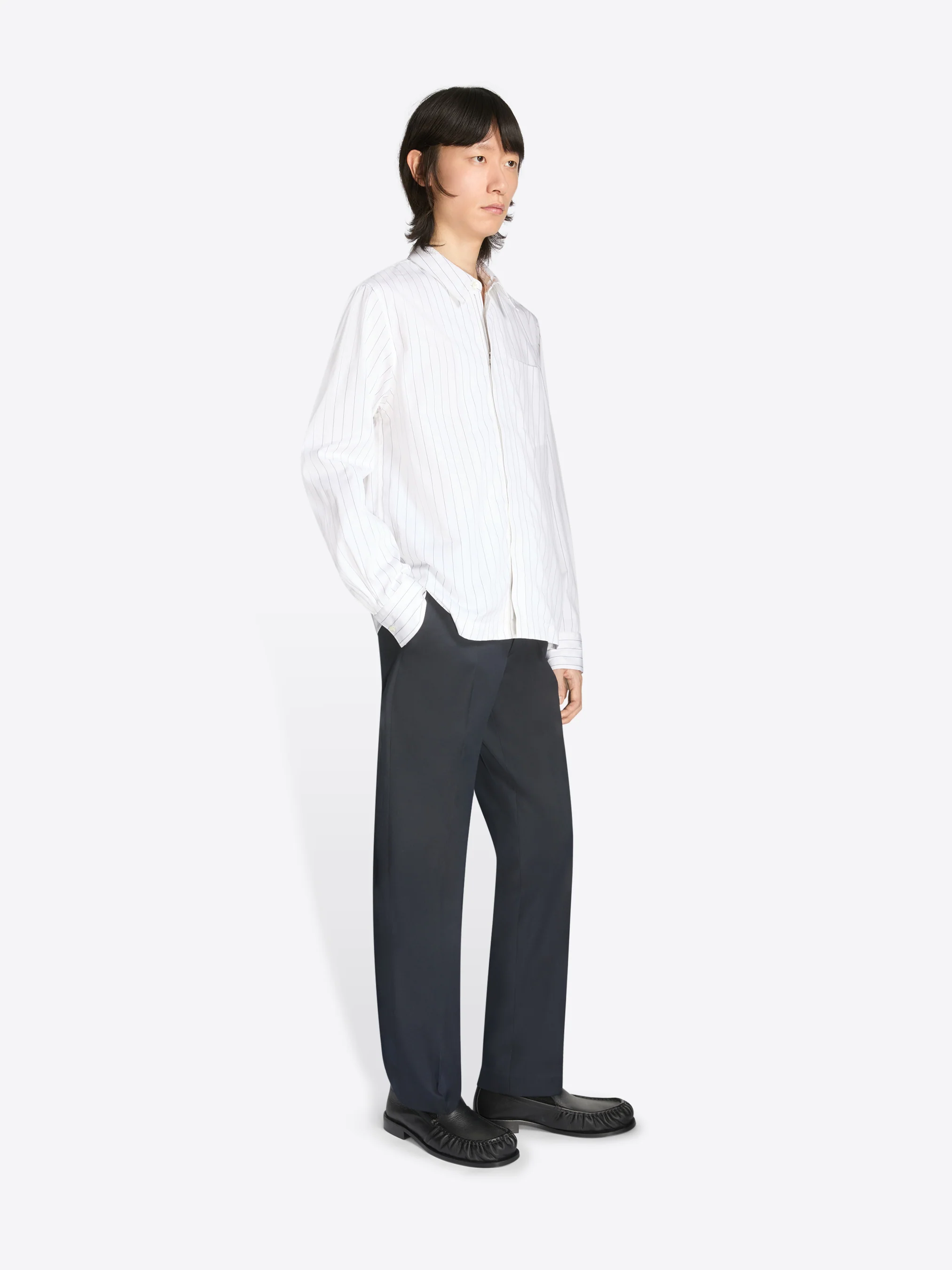 Slim fit wool pants - Image 3