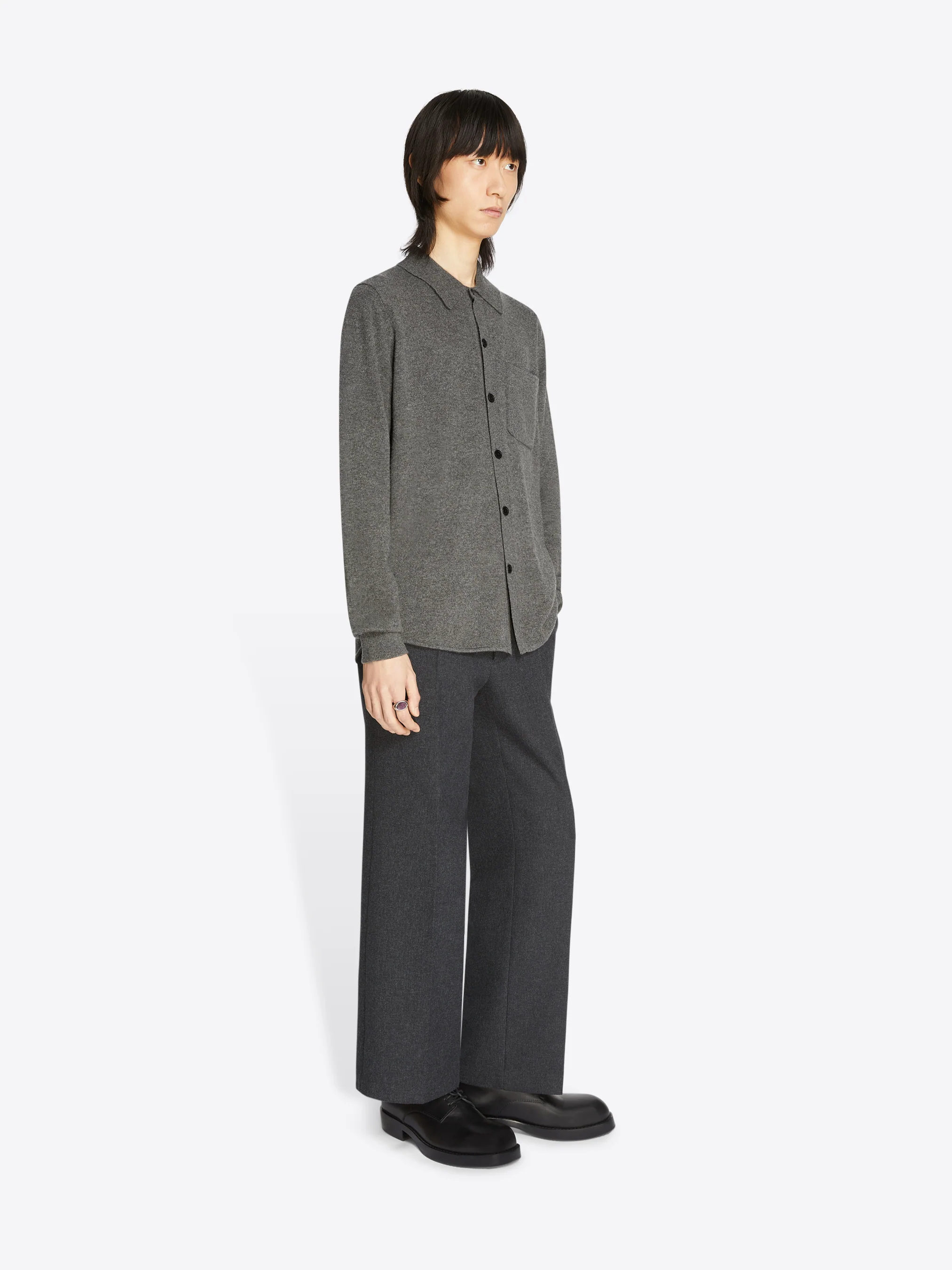 Cashmere polo shirt - Image 3
