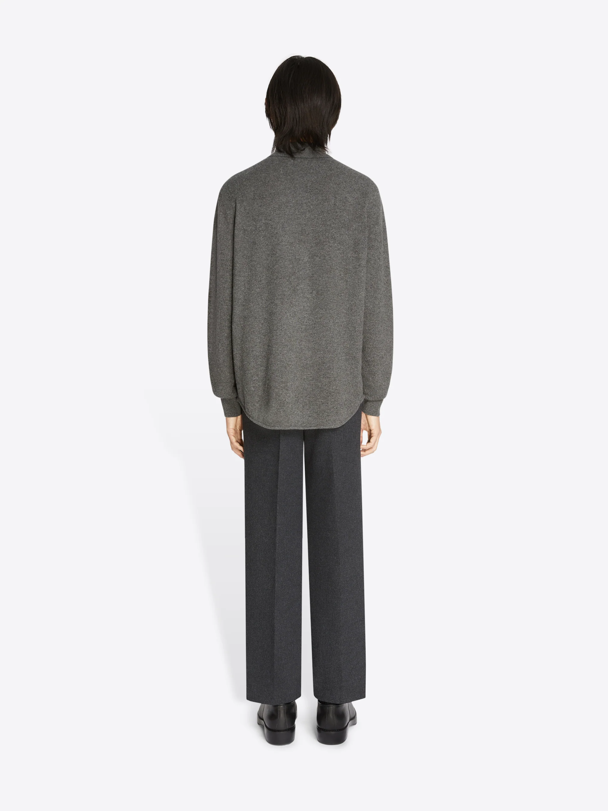 Cashmere polo shirt - Image 4