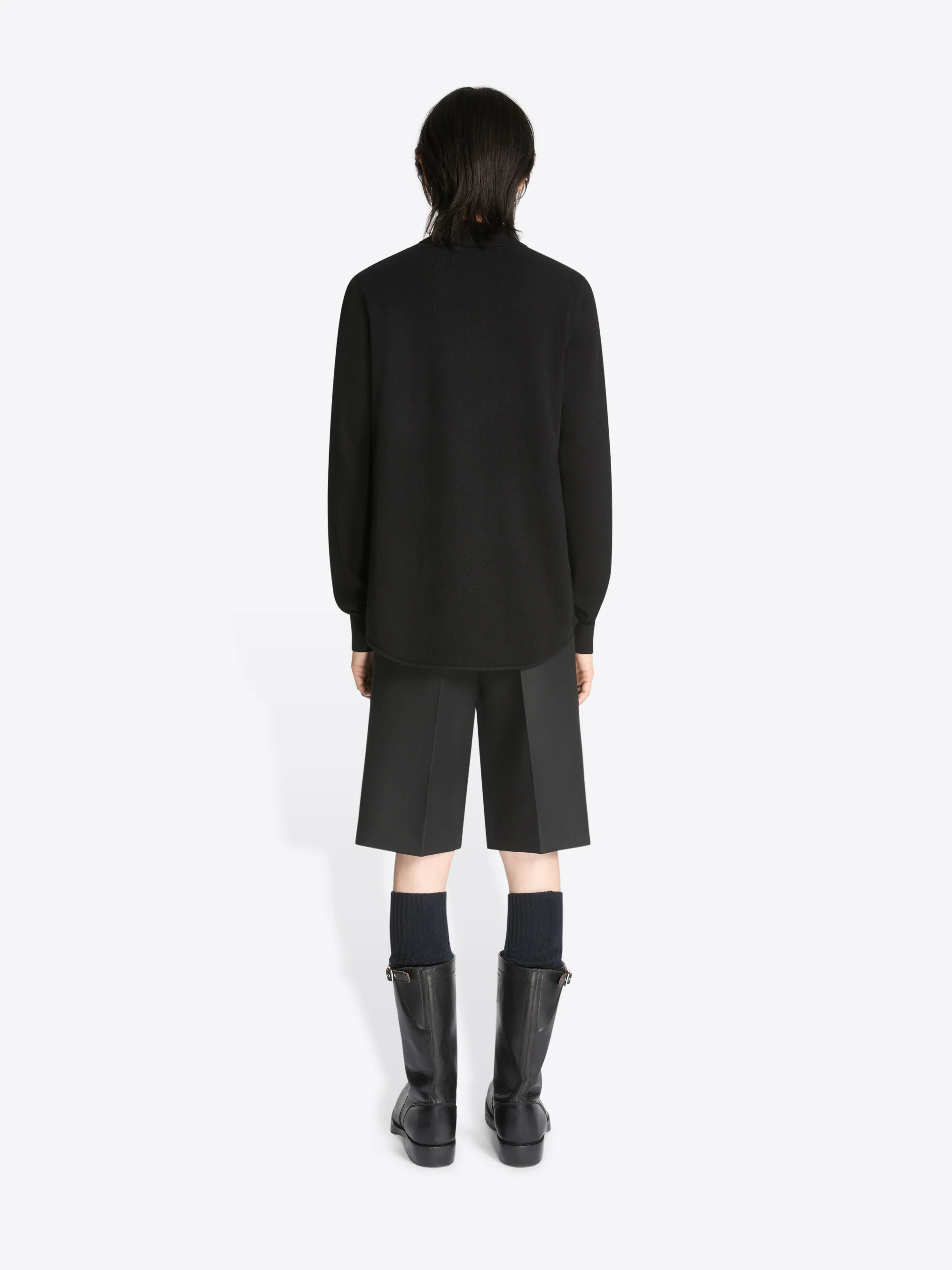 Cashmere polo shirt - Image 8