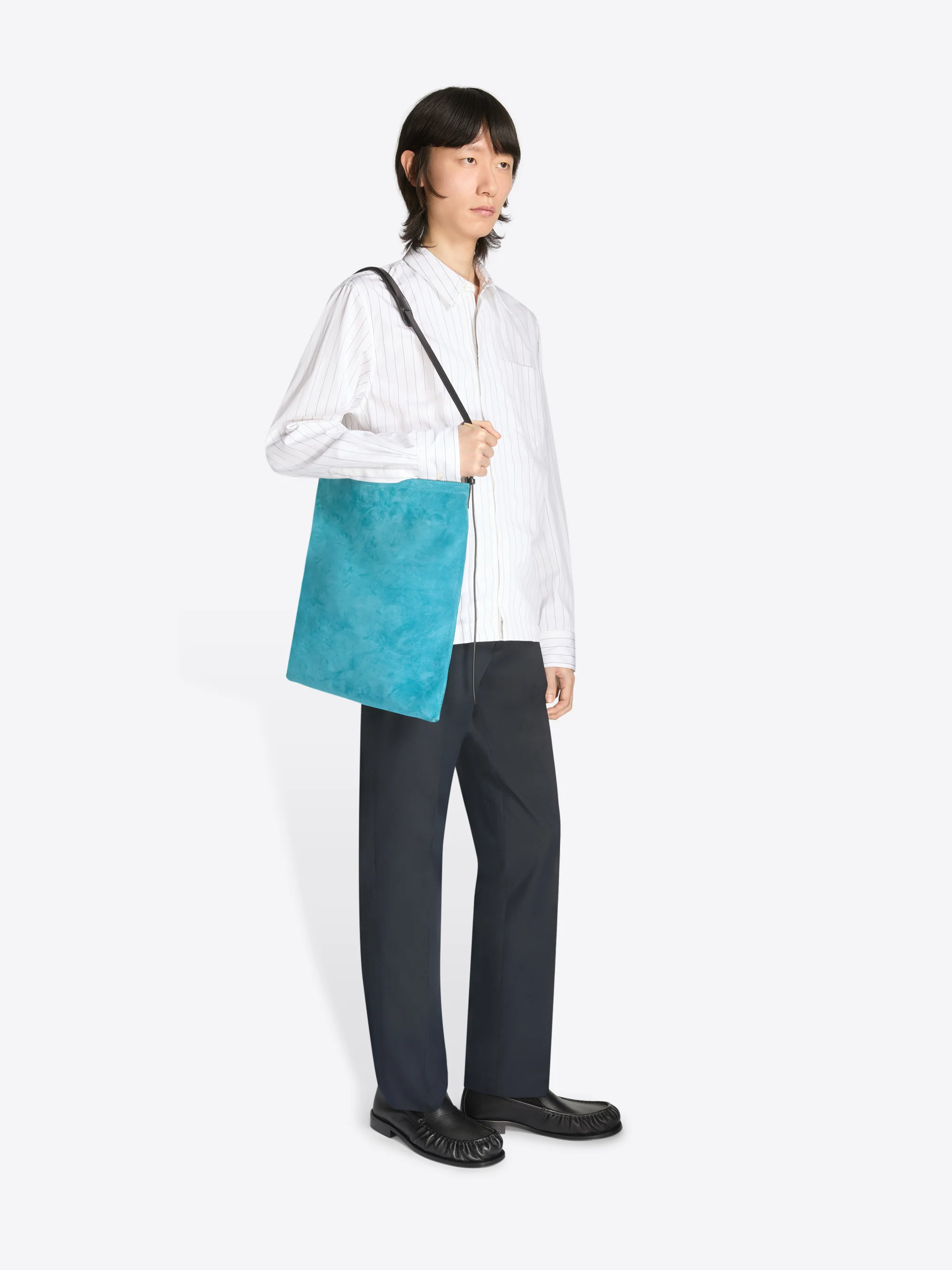 Suede tote bag - Image 6