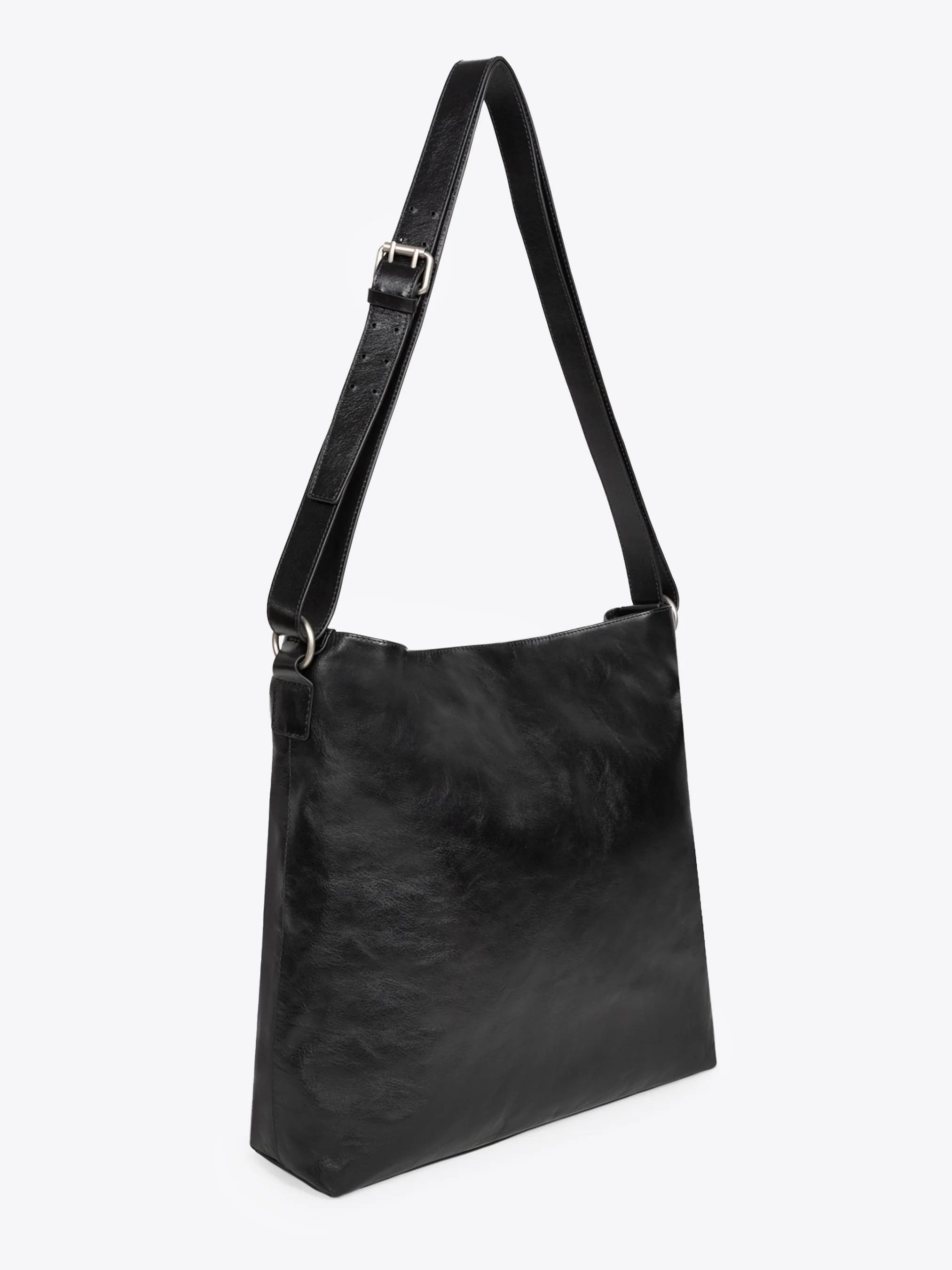 Leather messenger bag - Image 3