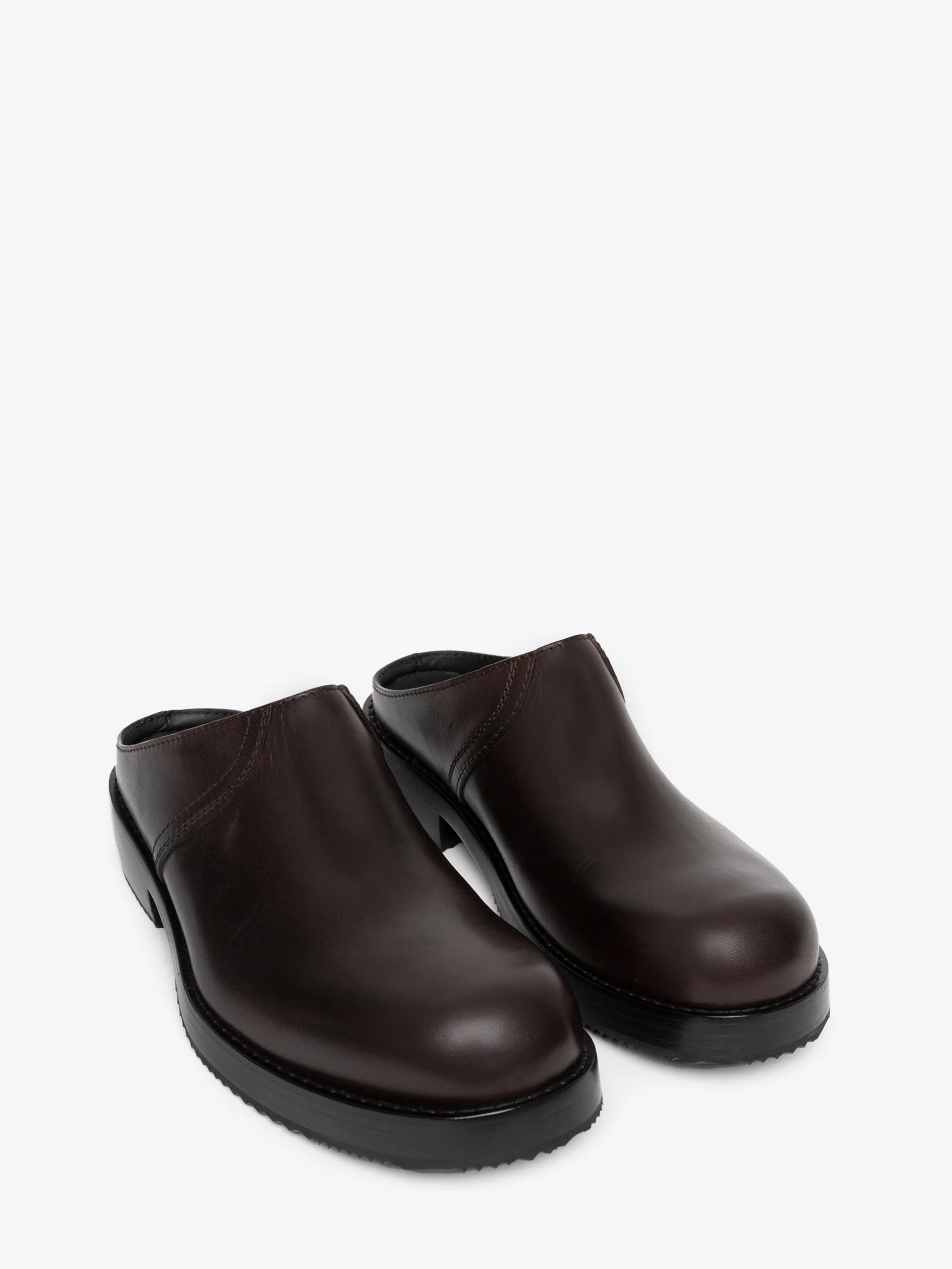 Leather clogs - Image 3