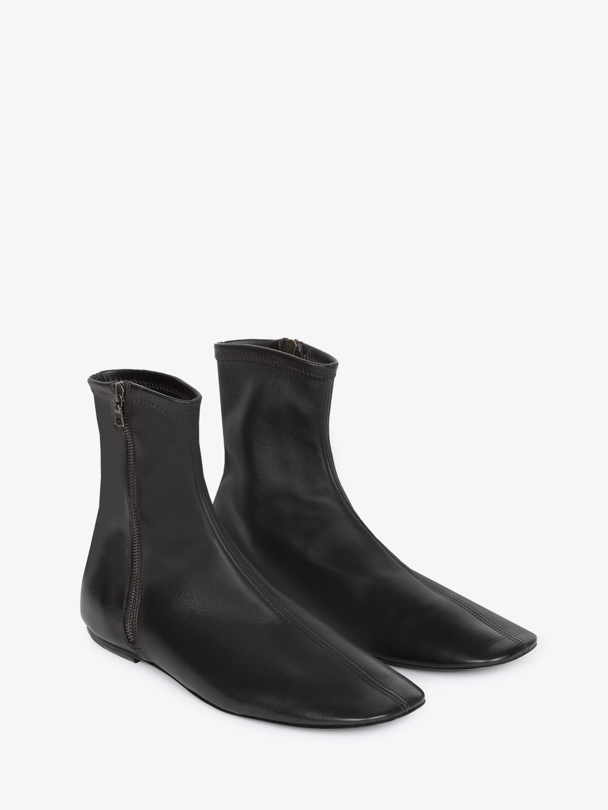 Leather sock boots - Image 8