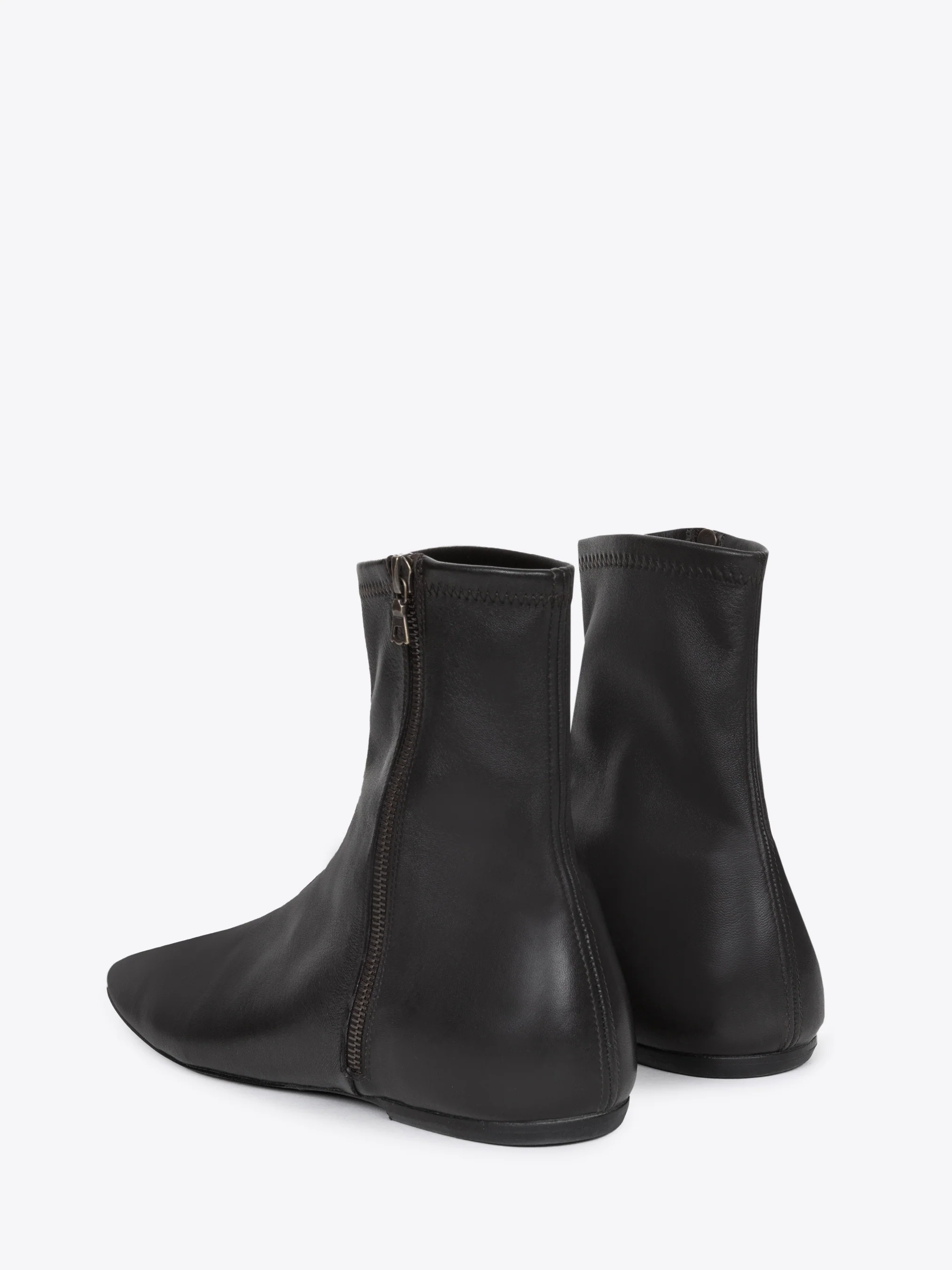 Leather sock boots - Image 9