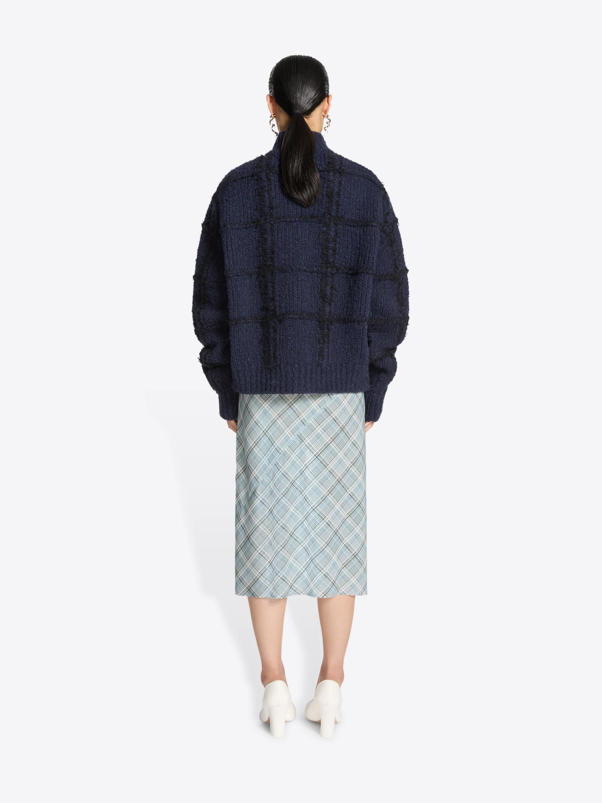 Textured wool sweater - Image 4