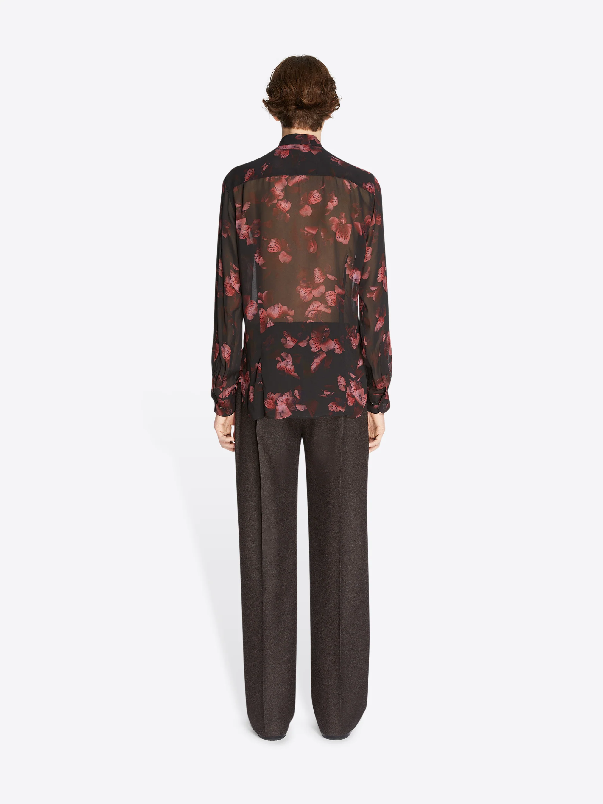 Sheer viscose shirt - Image 4