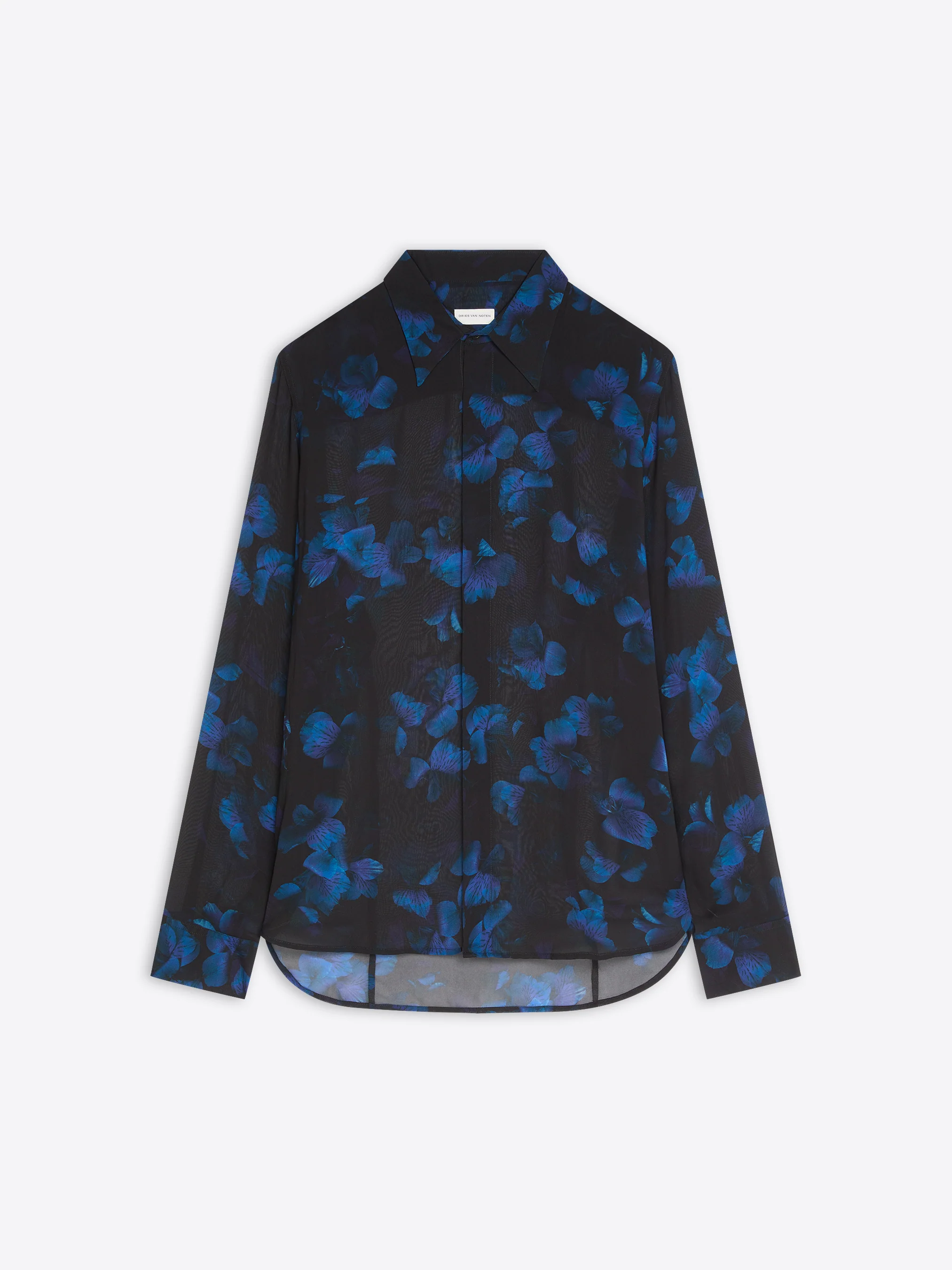 Sheer viscose shirt - Image 5