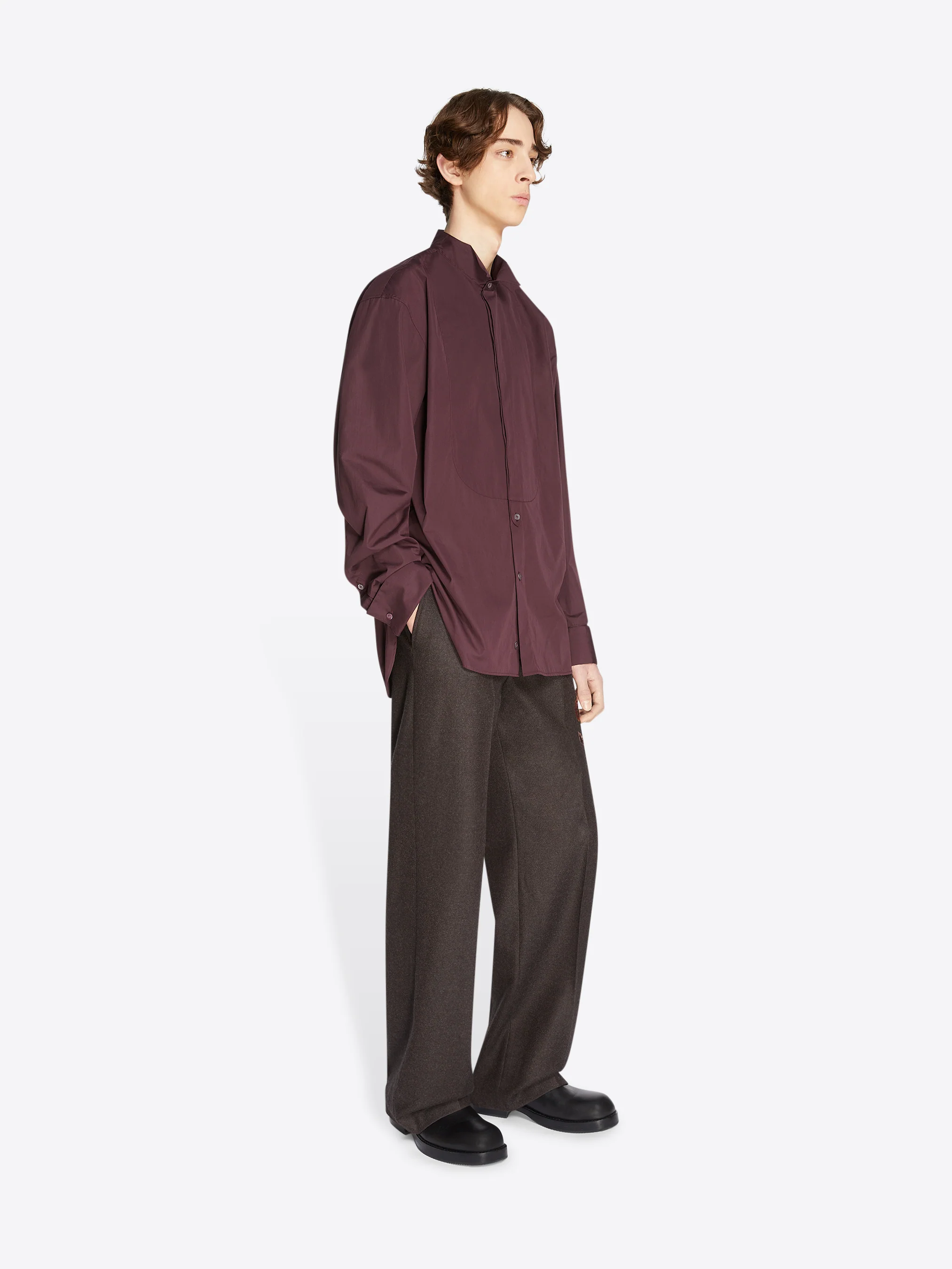 Embroidered wool pants - Image 7