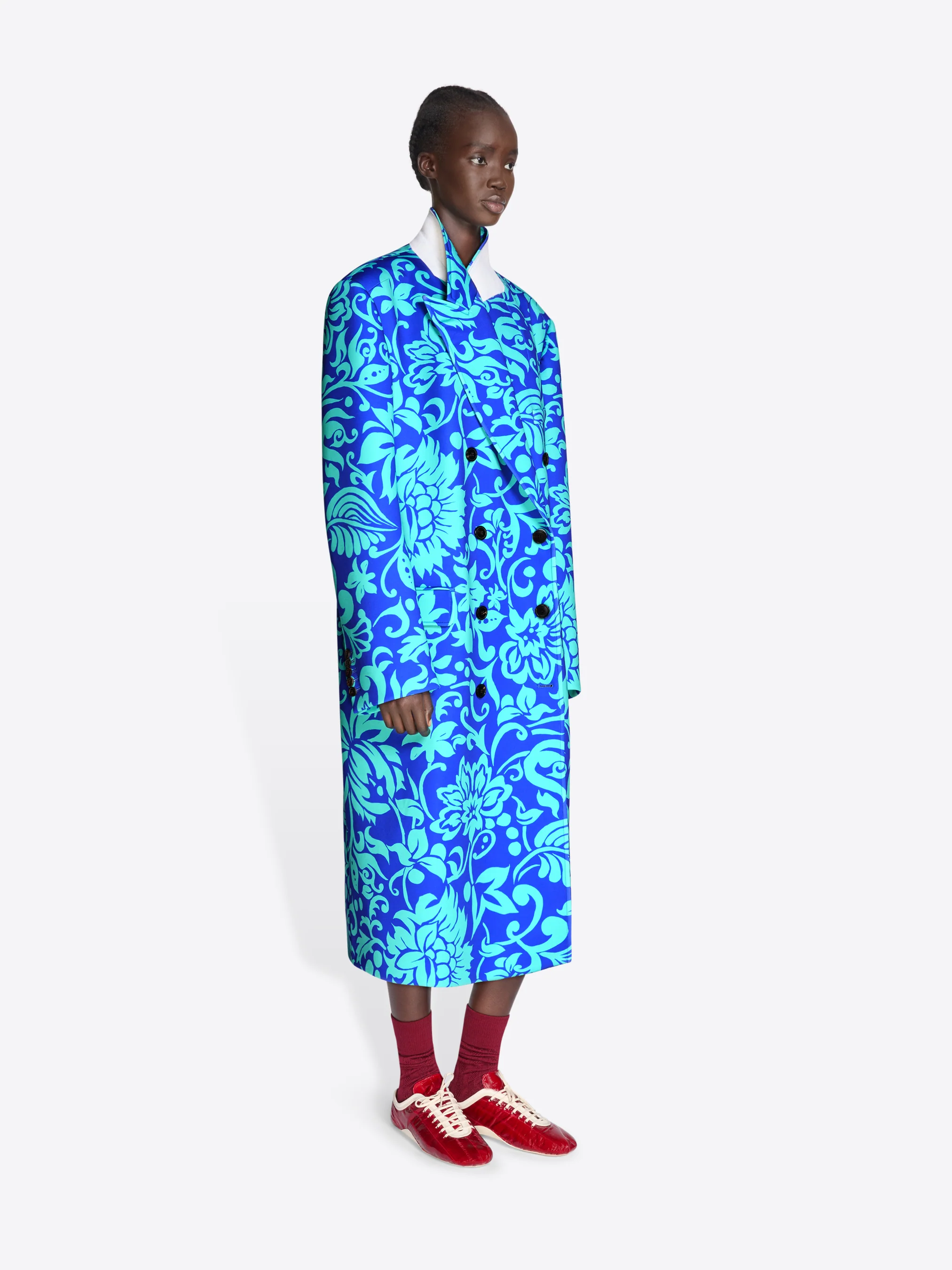 Oversized scuba coat - Image 3