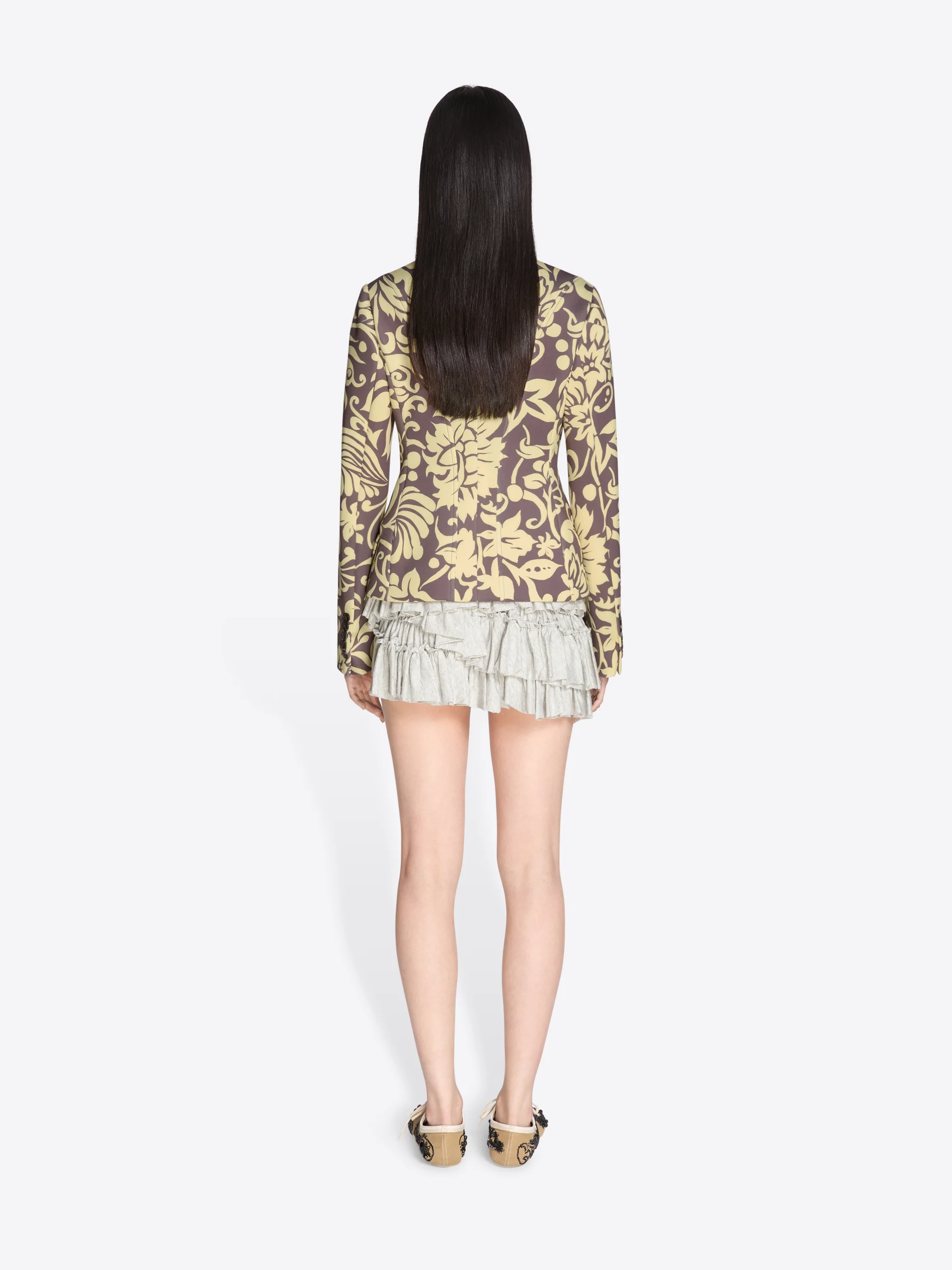 Fitted scuba blazer - Image 4