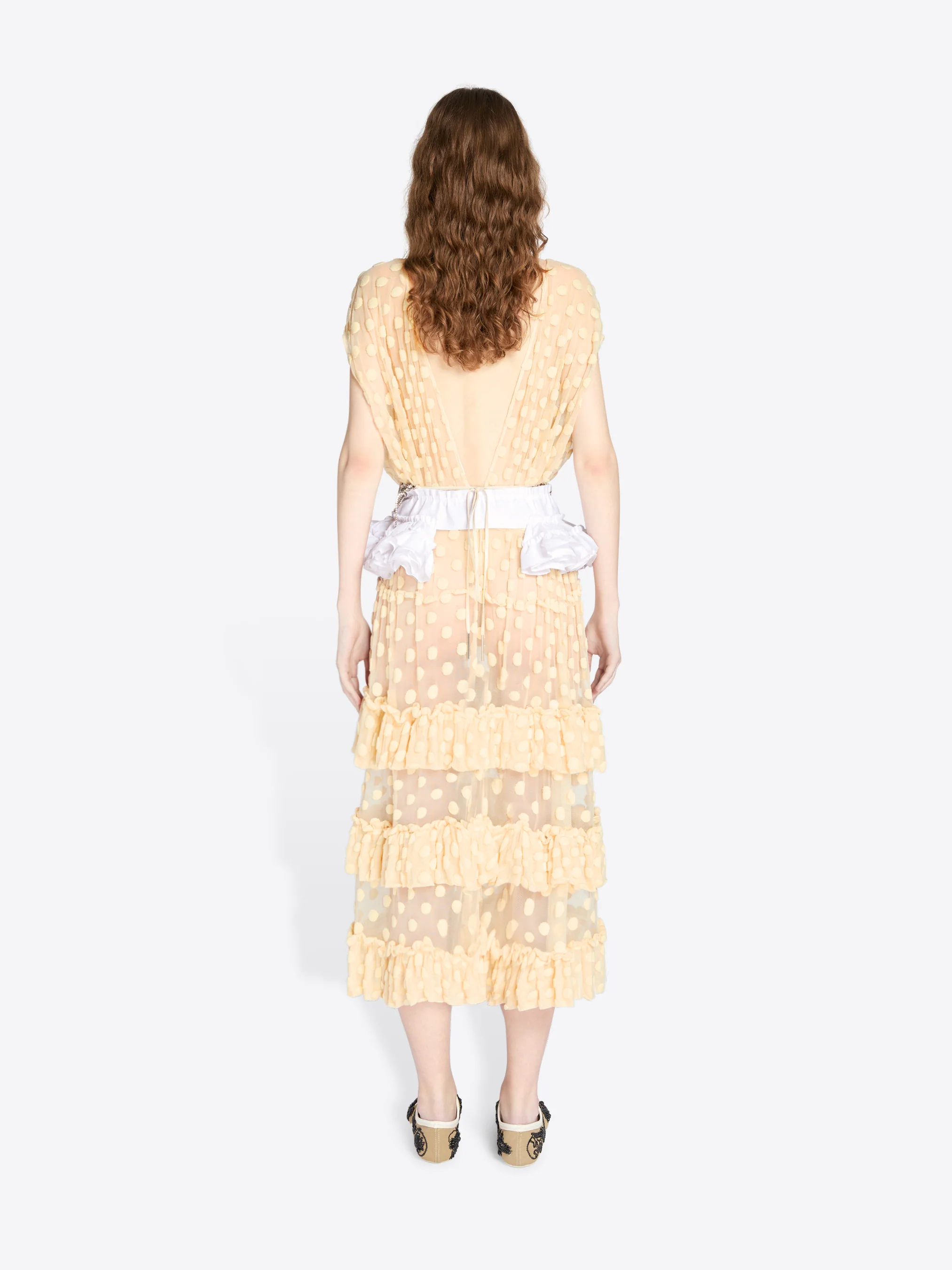 Ruffled cotton belt - Image 4