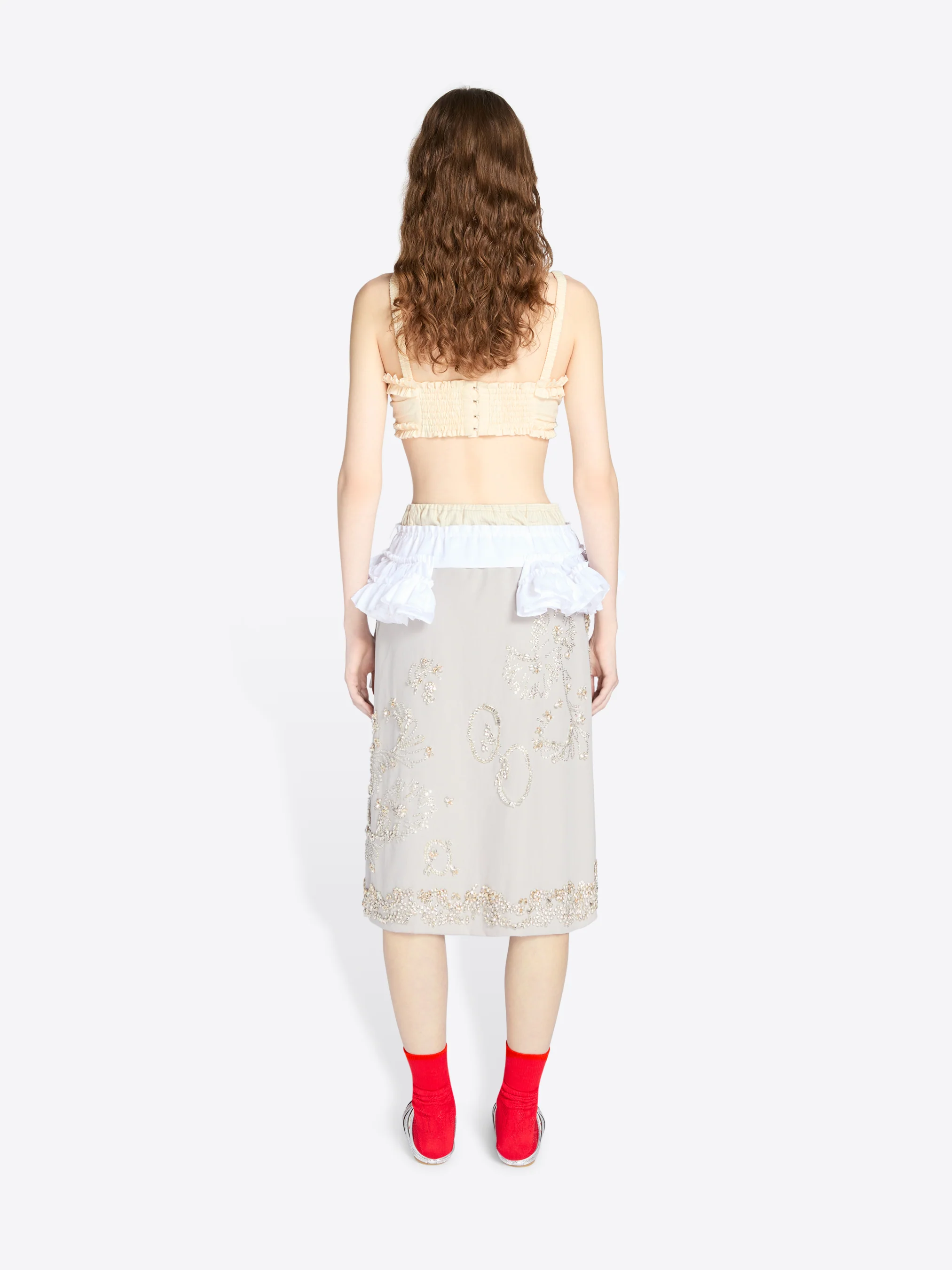 Ruffled cotton bra top - Image 4