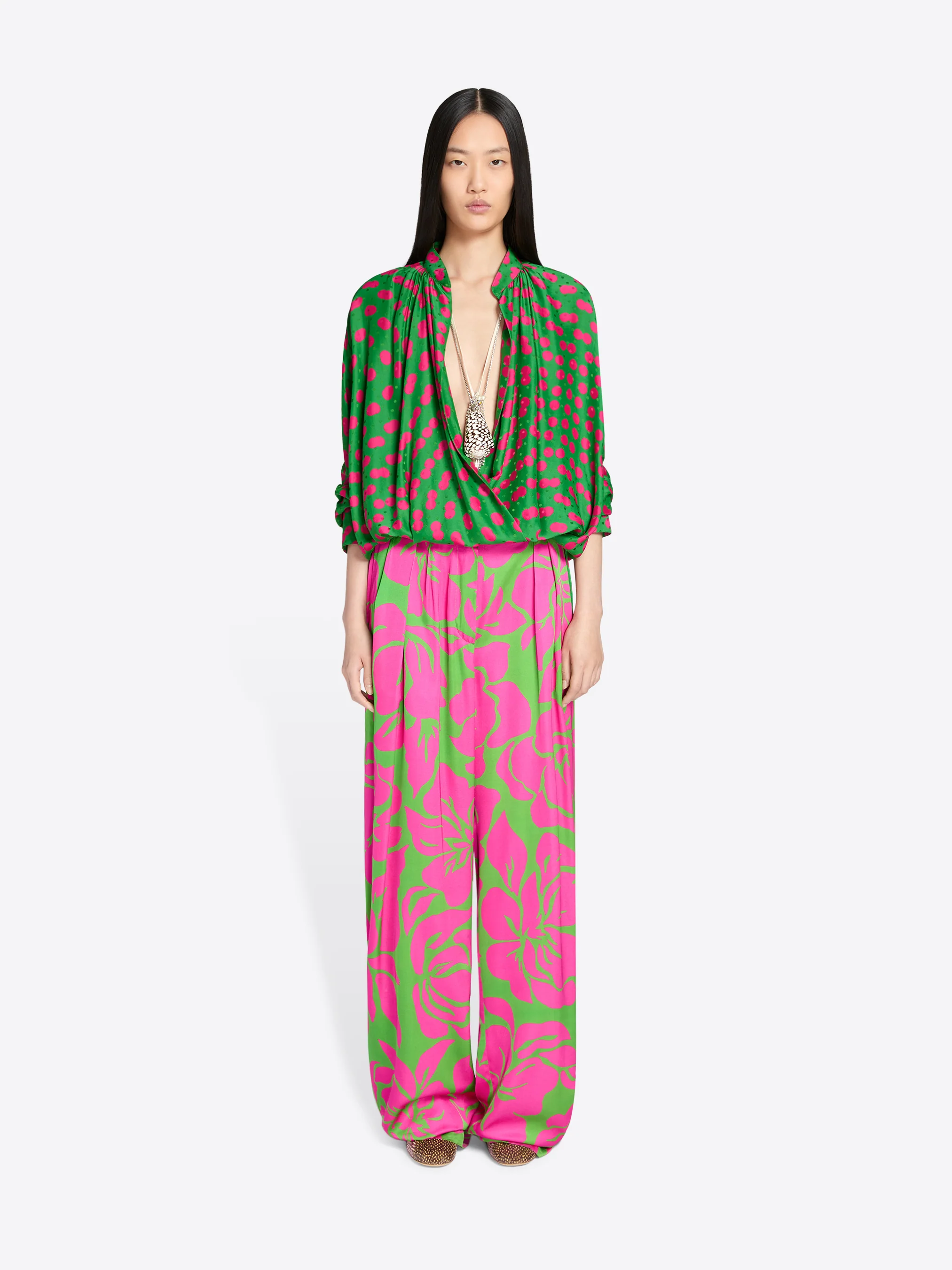 Viscose wrap shirt - Image 2
