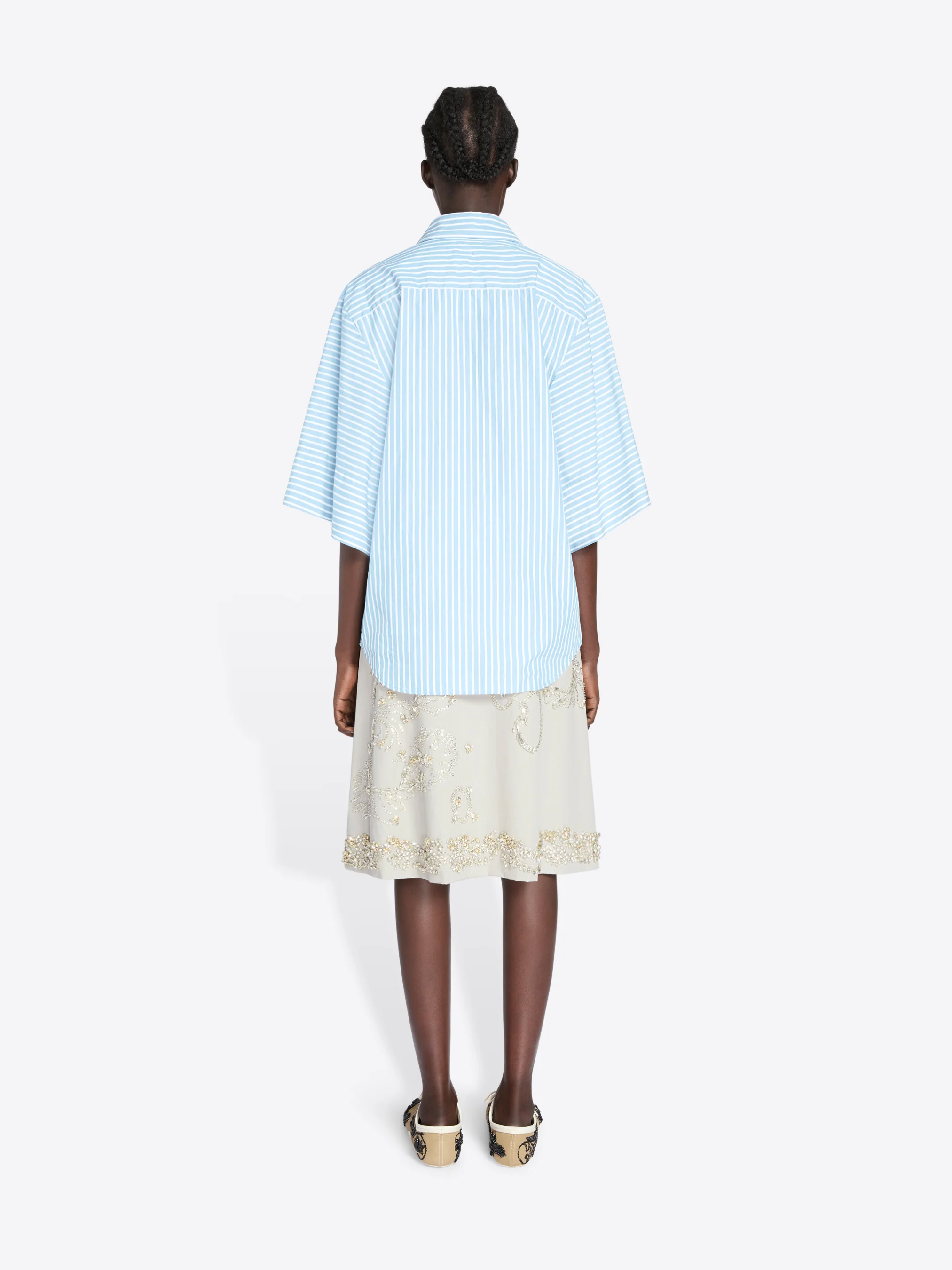 Short sleeve cotton shirt - Image 4