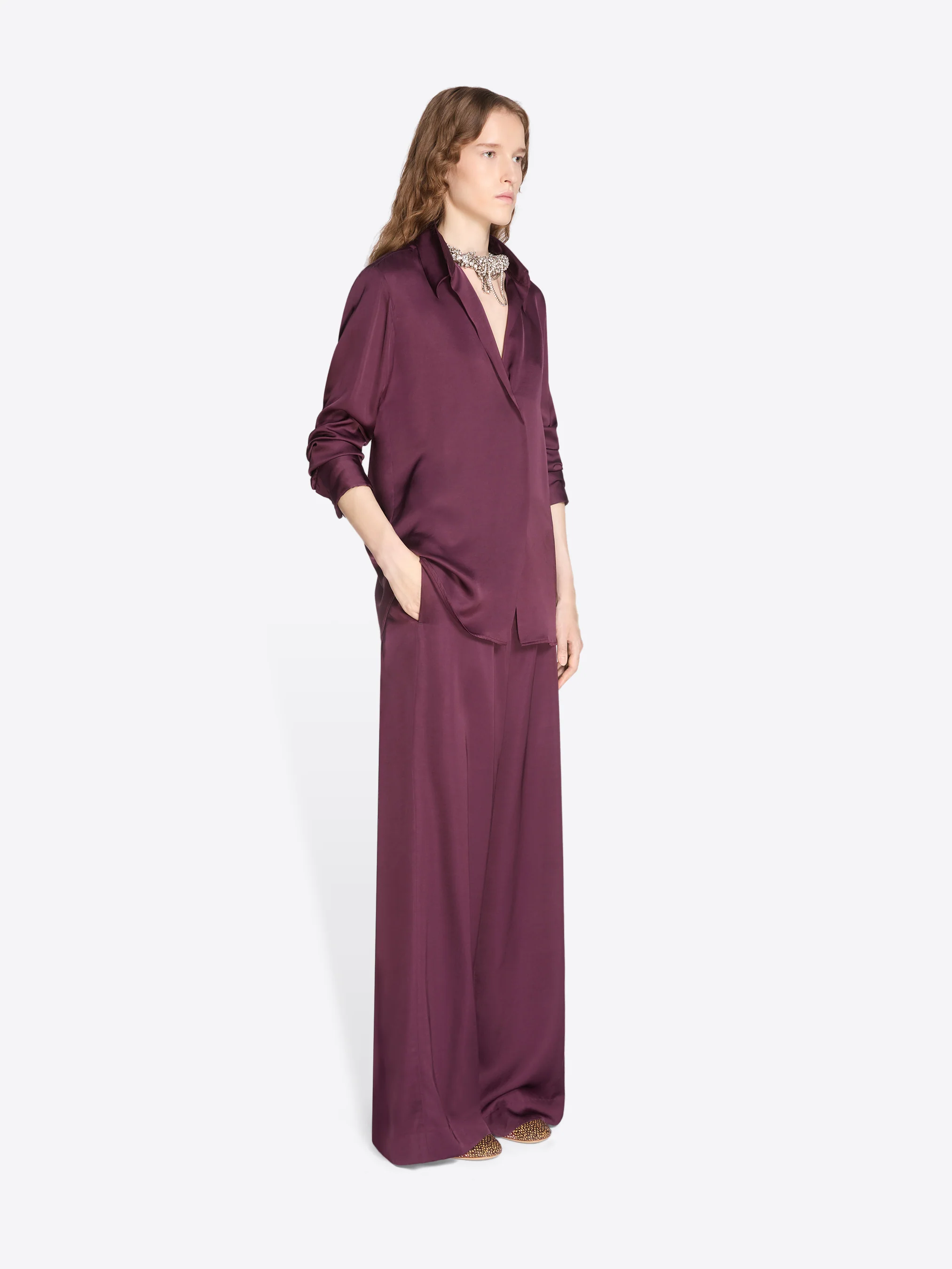 Satin shirt - Image 3