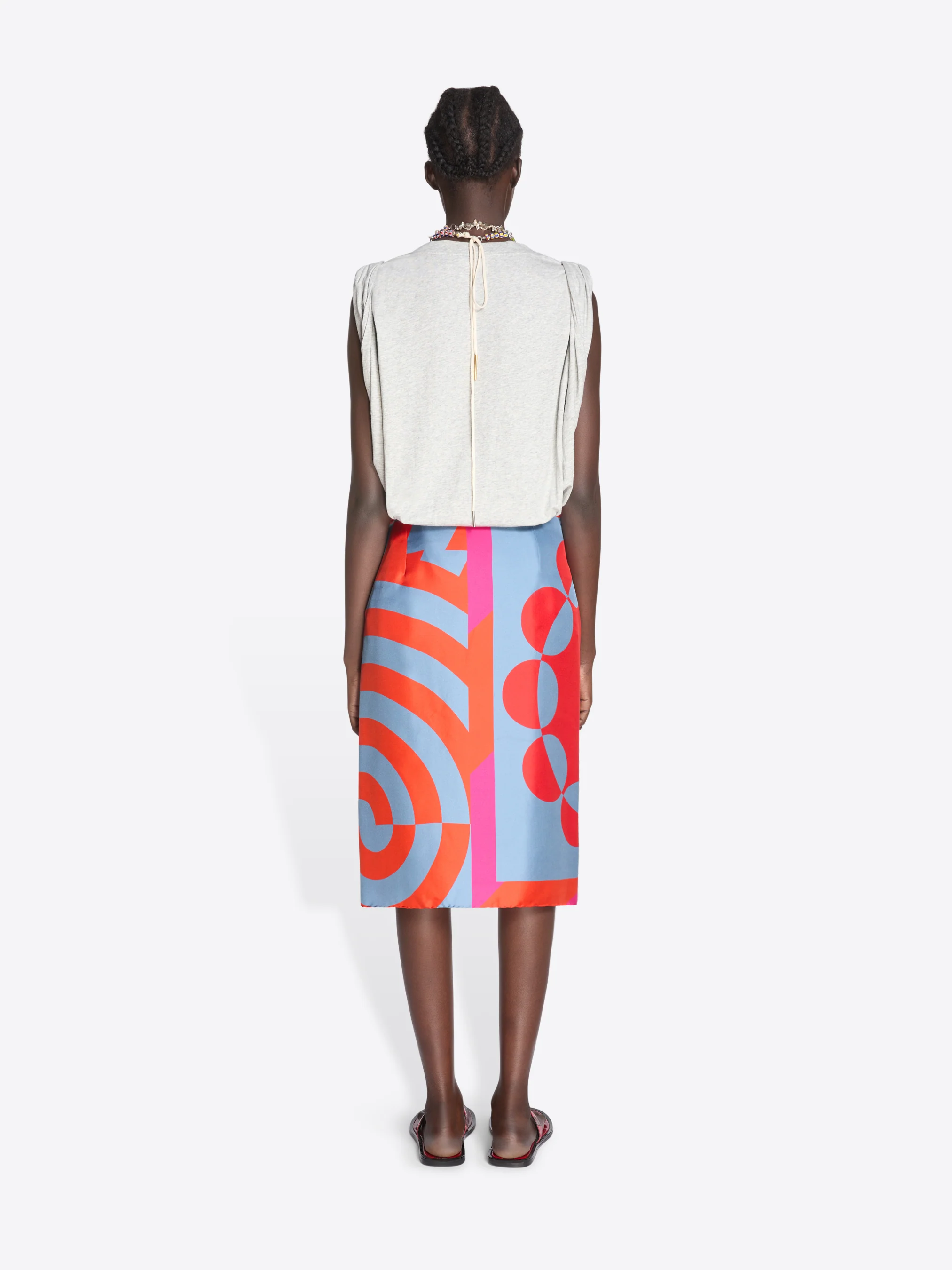 Wrap scarf-skirt - Image 4