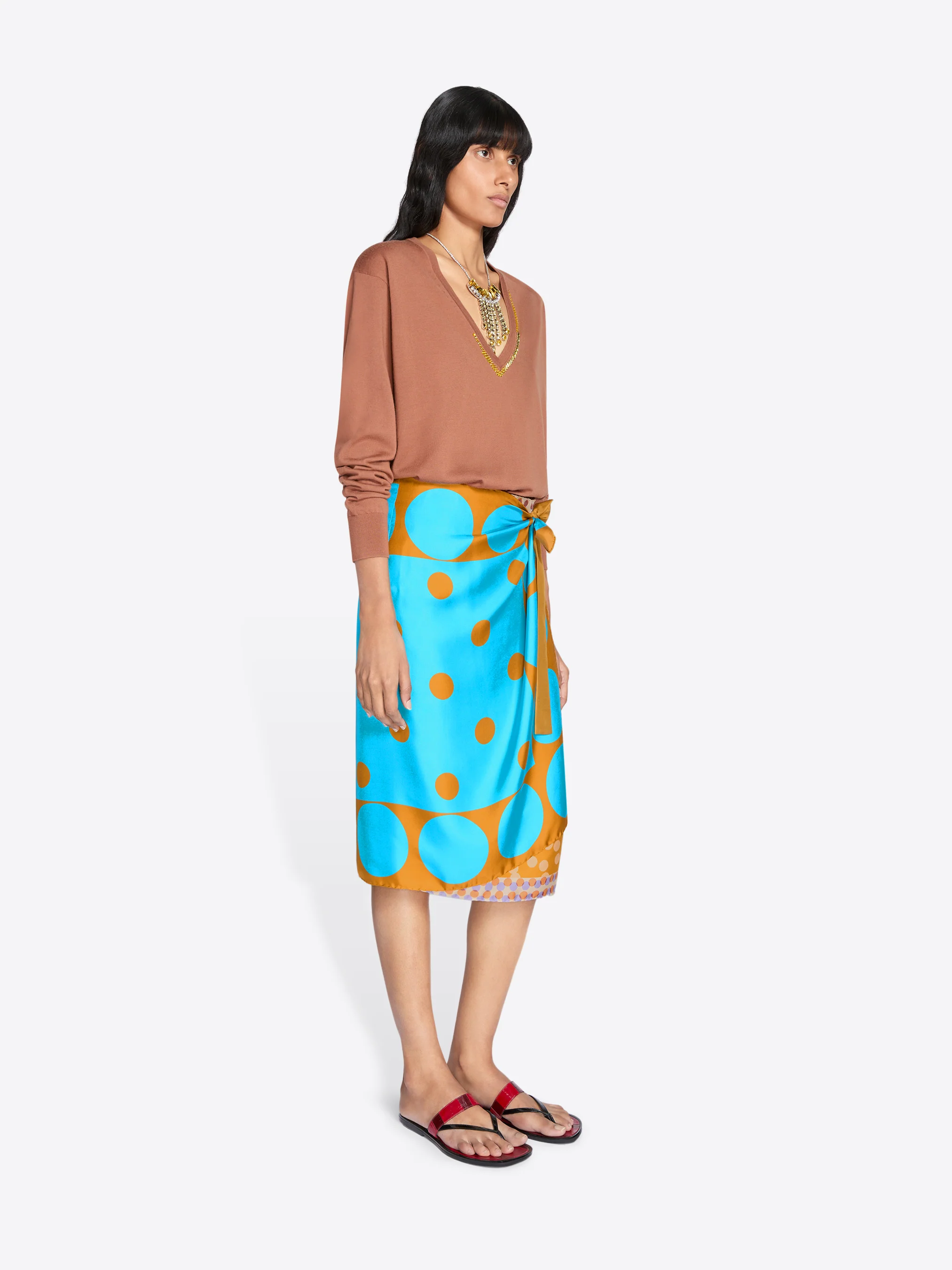 Wrap scarf-skirt - Image 7