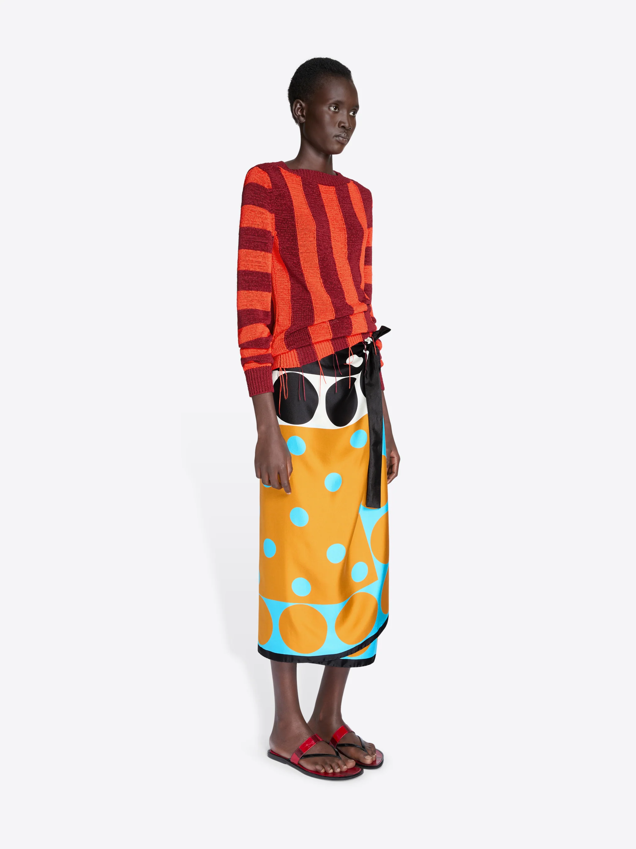 Long wrap scarf-skirt - Image 11