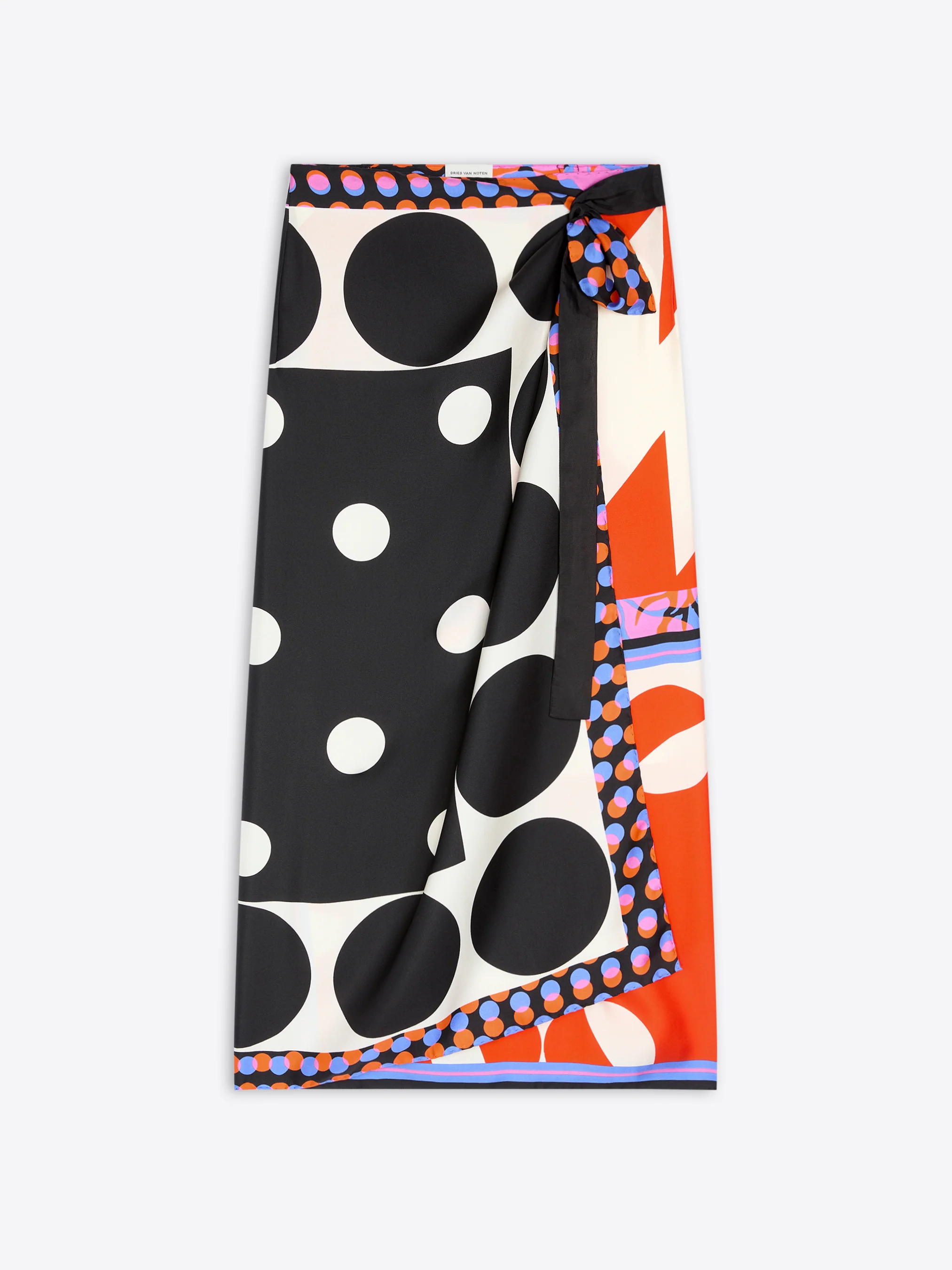 Long wrap scarf-skirt - Image 5