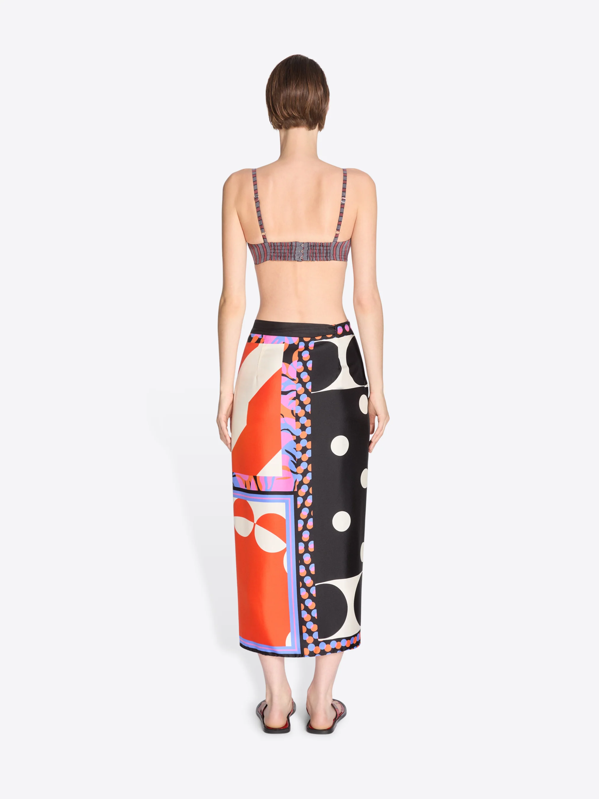 Long wrap scarf-skirt - Image 8