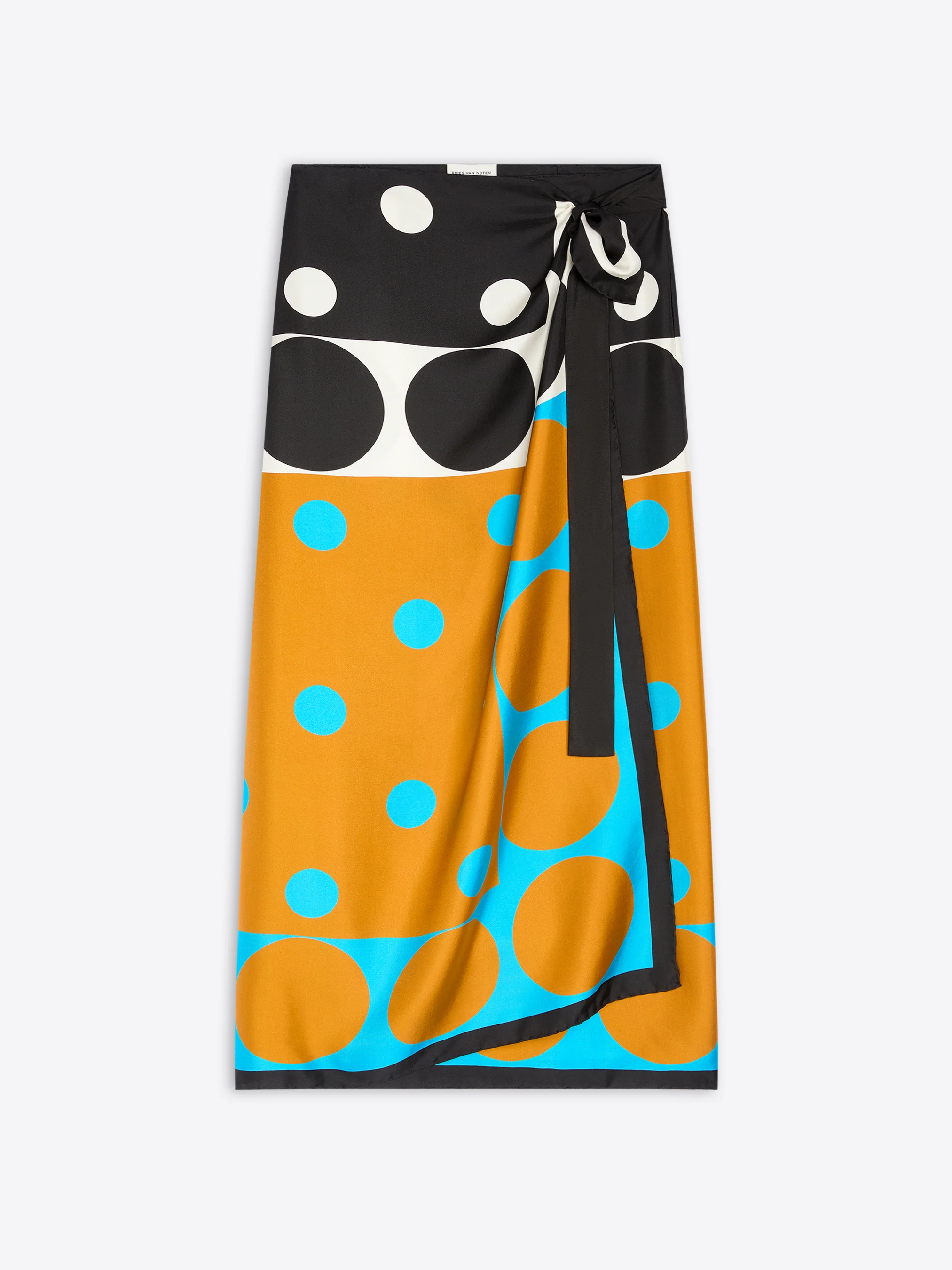 Long wrap scarf-skirt - Image 9