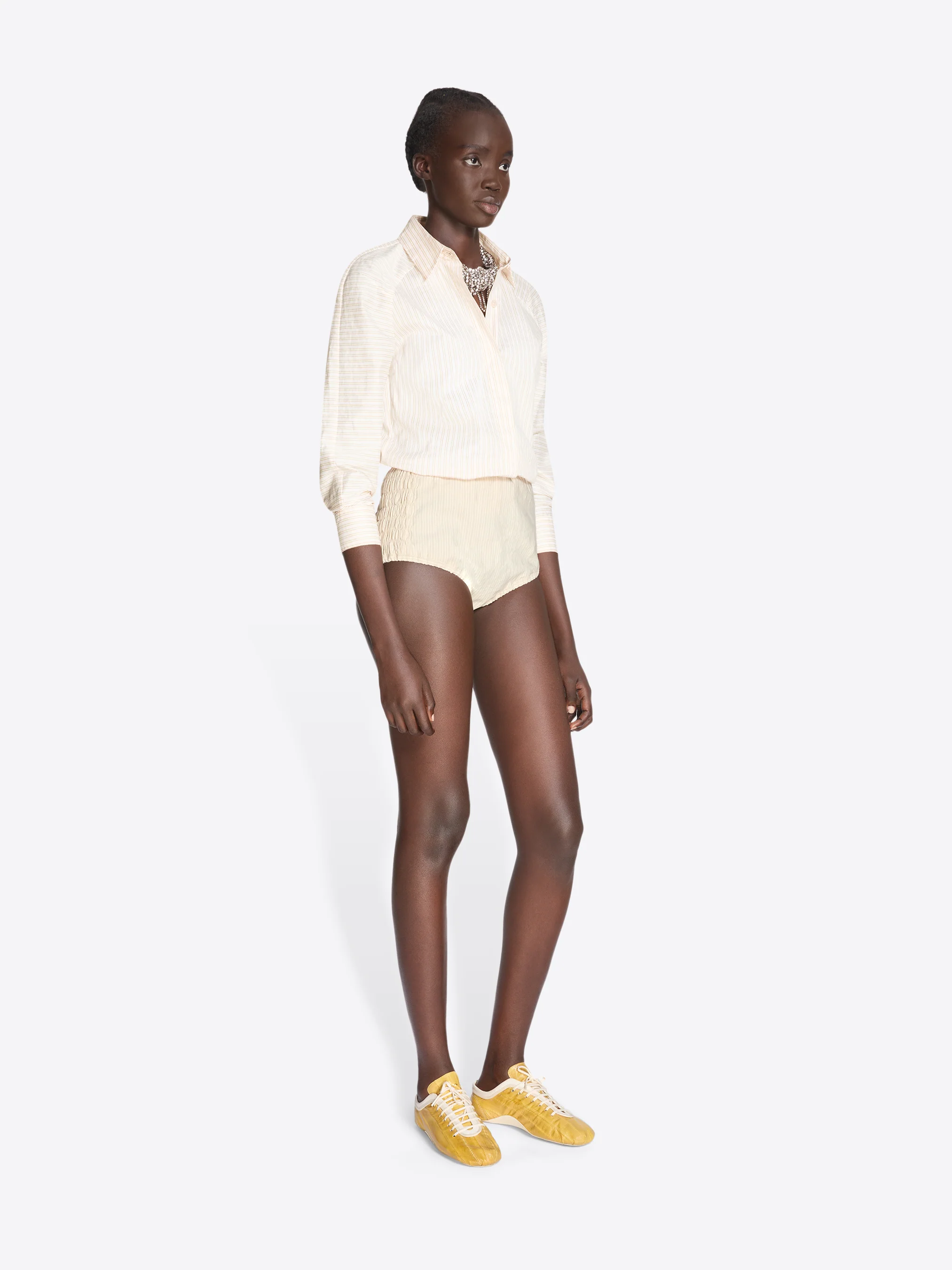 Cotton micro shorts - Image 3