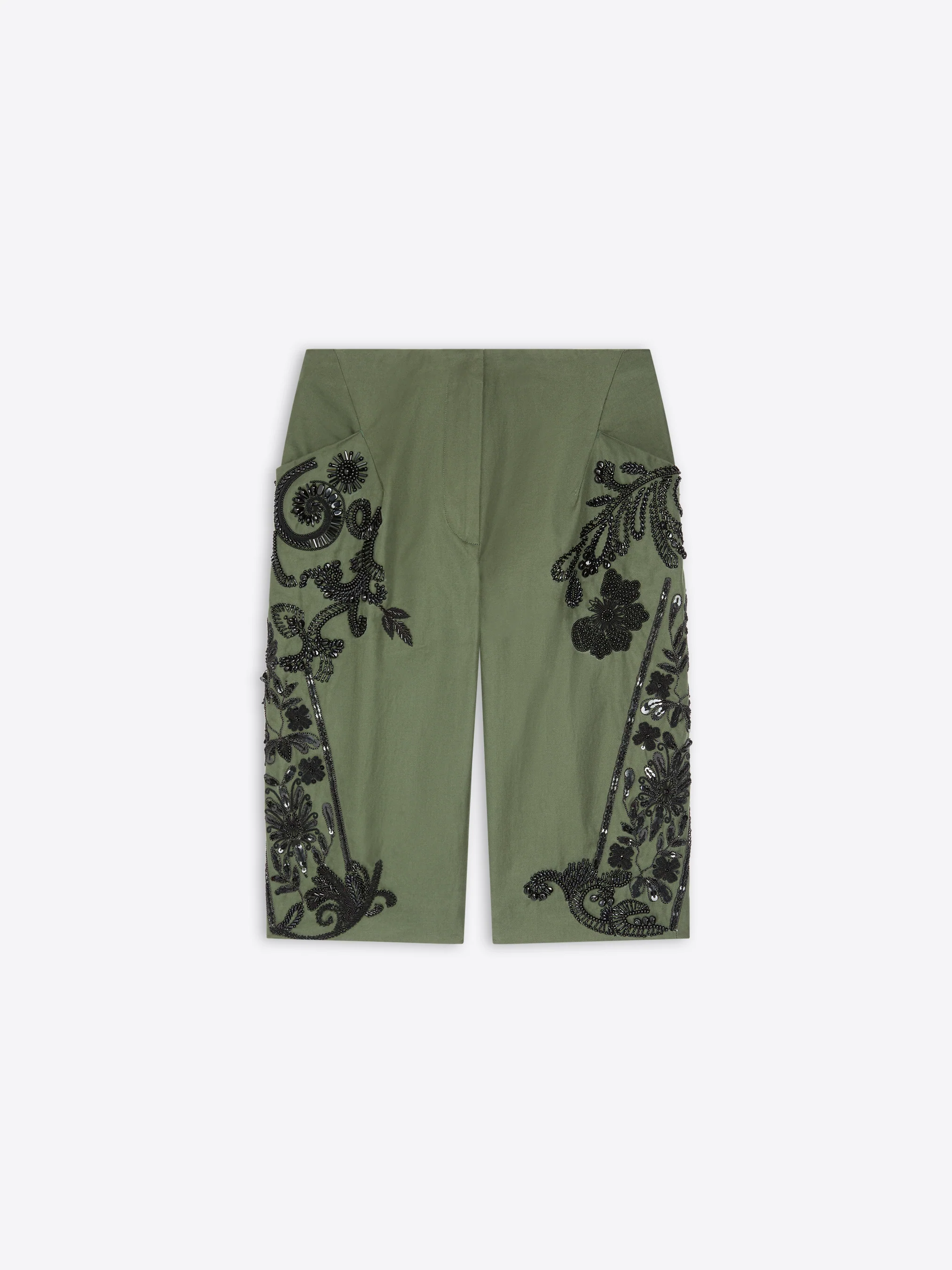 Embroidered capri pants - Image 5