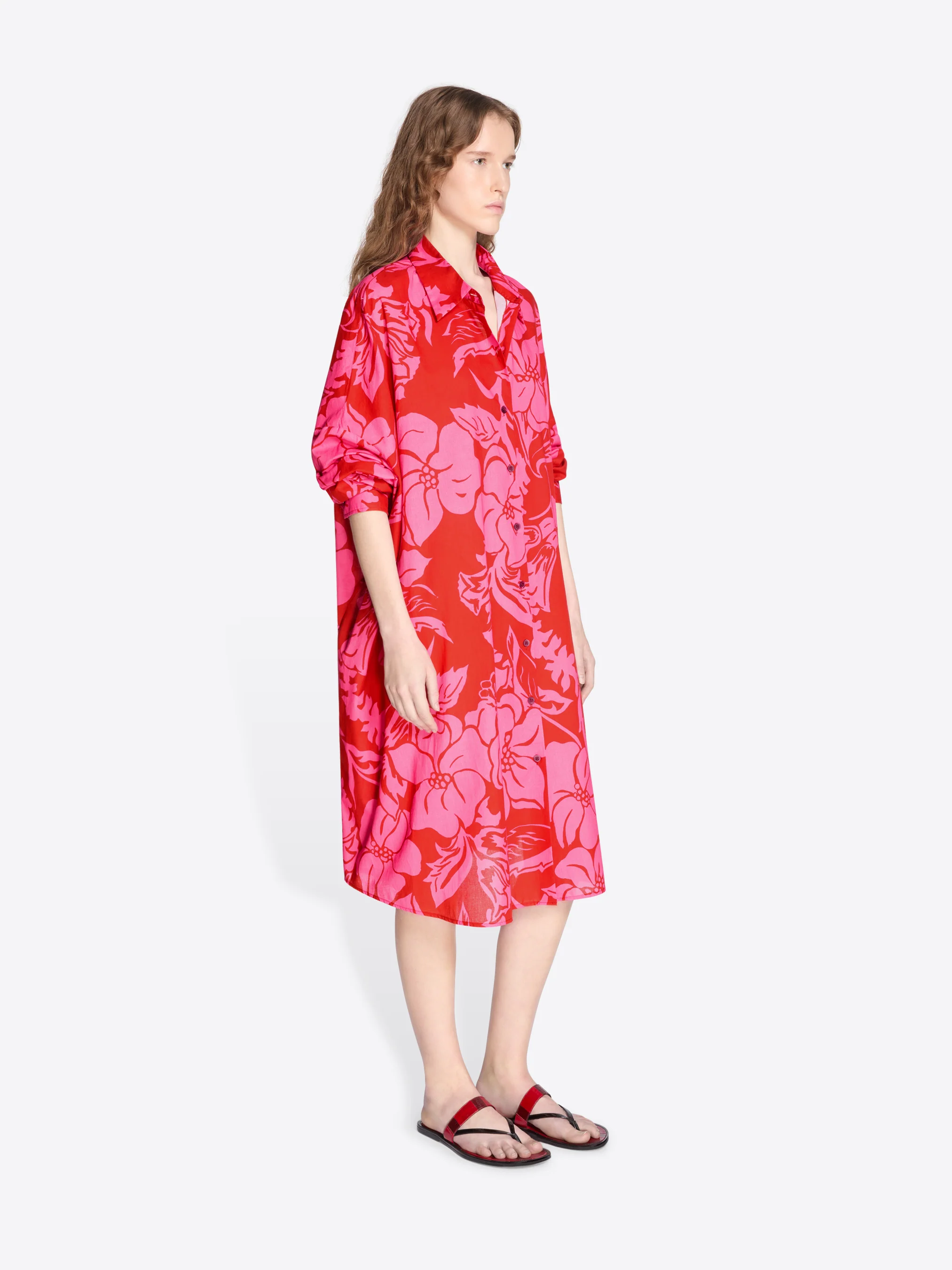 Cotton shirt dress - Image 3