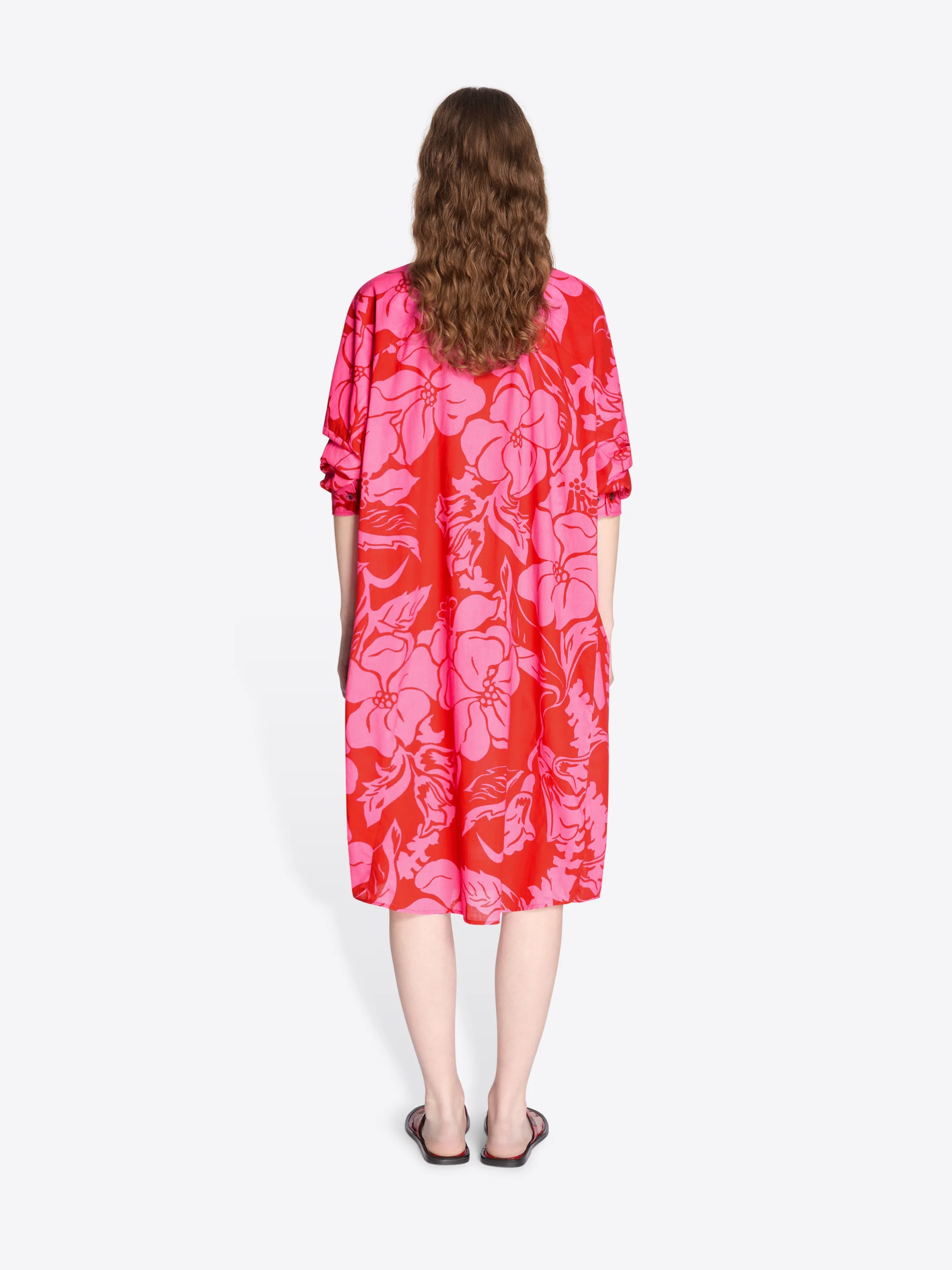Cotton shirt dress - Image 4