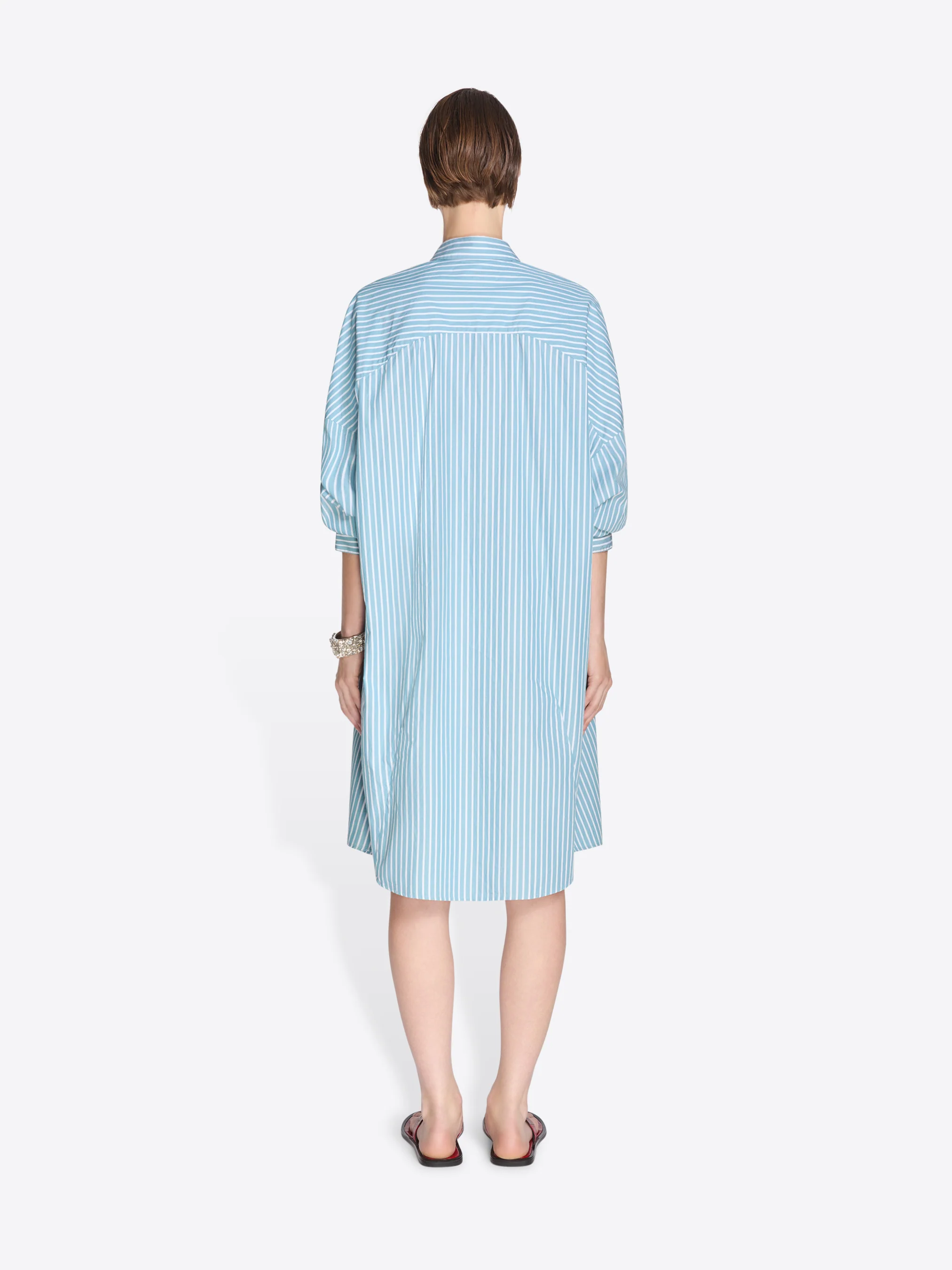 Cotton shirt dress - Image 4